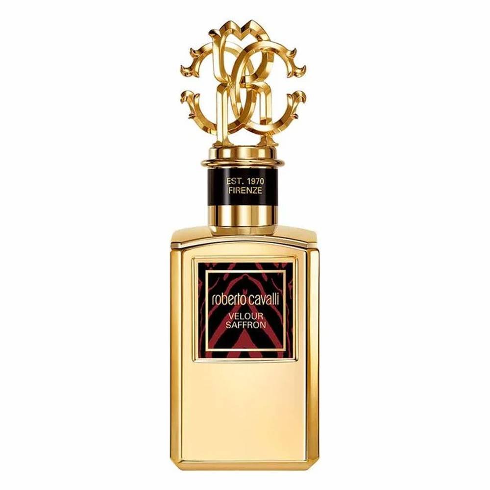 ROBERTO CAVALLI PRIVEE VELOUR SAFFRON UNISEX EXTRAIT DE PARFUM 100ML - Al Himyan Perfumes | عطور هميان | Oud & Luxury Fragrances - Roberto Cavalli