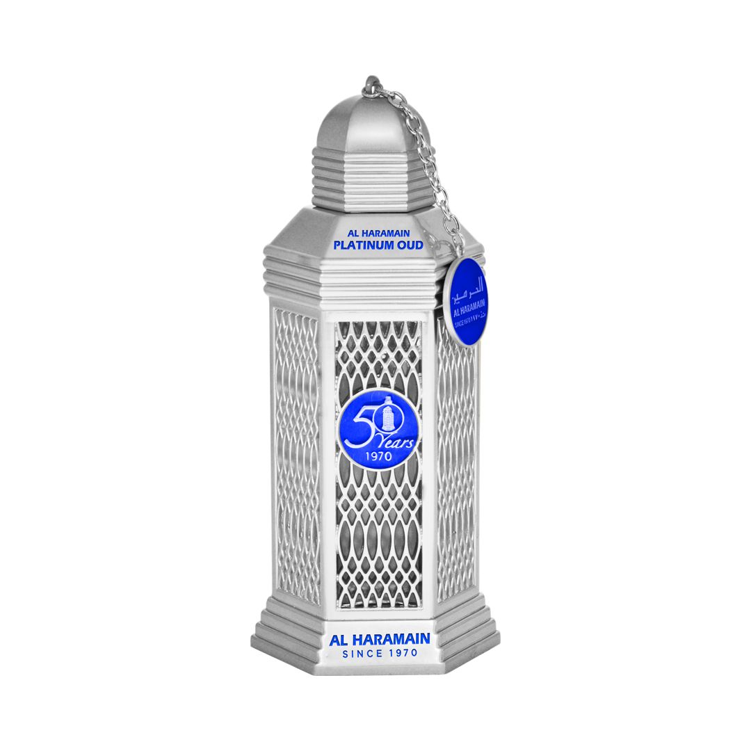 AL HARAMAIN PLATINUM OUD UNISEX EDP 100ML - Al Himyan Perfumes | عطور هميان | Oud & Luxury Fragrances - Al Haramain