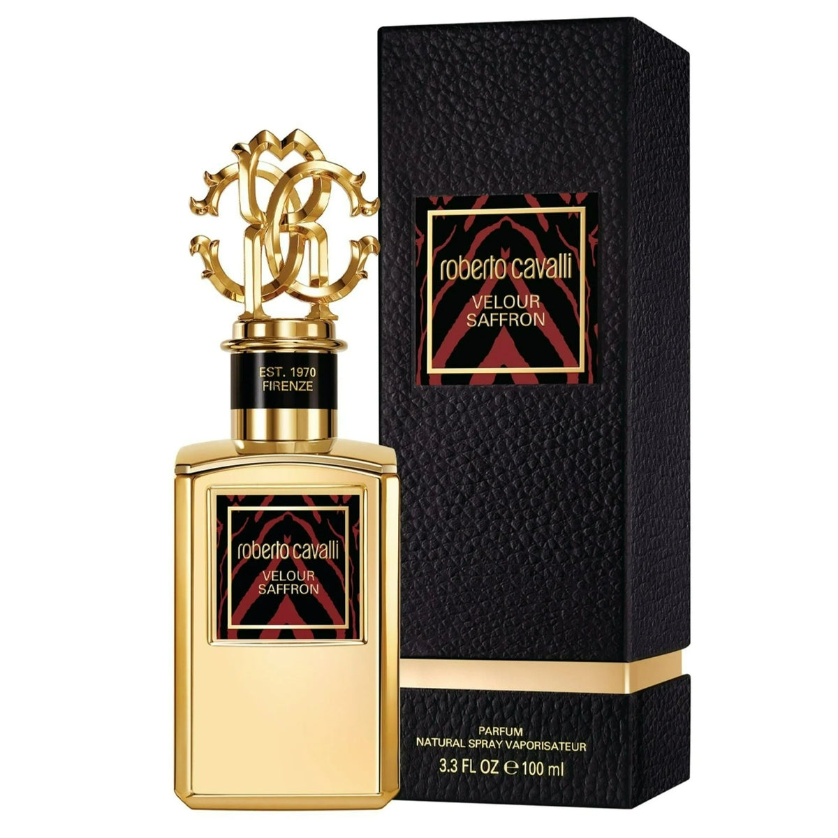 ROBERTO CAVALLI PRIVEE VELOUR SAFFRON UNISEX EXTRAIT DE PARFUM 100ML - Al Himyan Perfumes | عطور هميان | Oud & Luxury Fragrances - Roberto Cavalli