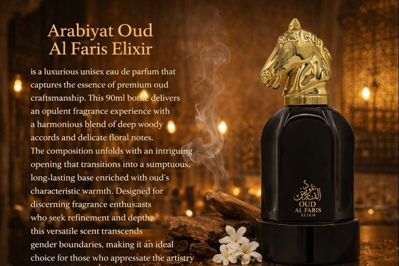 Arabiyat Oud al Faris Elixir Unisex EDP 90ml* — detail
