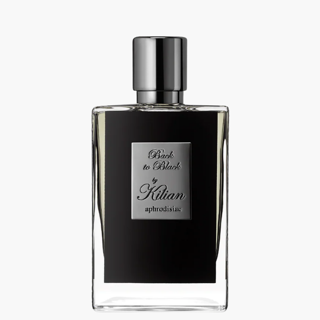 Kilian Back To Black Eau de Parfum 50ml - bottle alone on a plain background