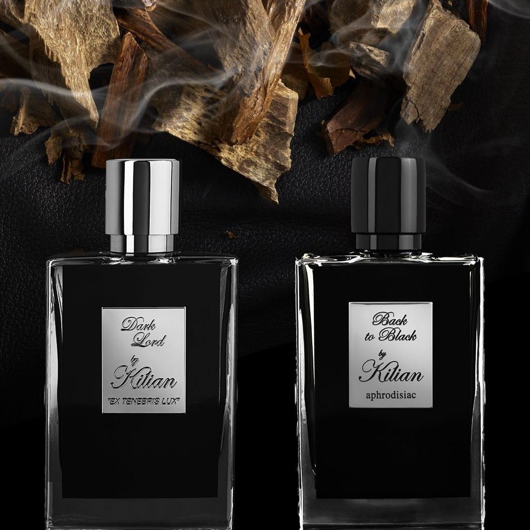 Kilian Back To Black Eau de Parfum 50ml - campaign mood shot of the fragrance