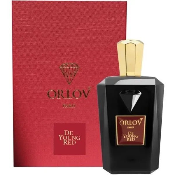 Orlov Paris - de Young Red Eau de Parfum for unisex - front view on a white background