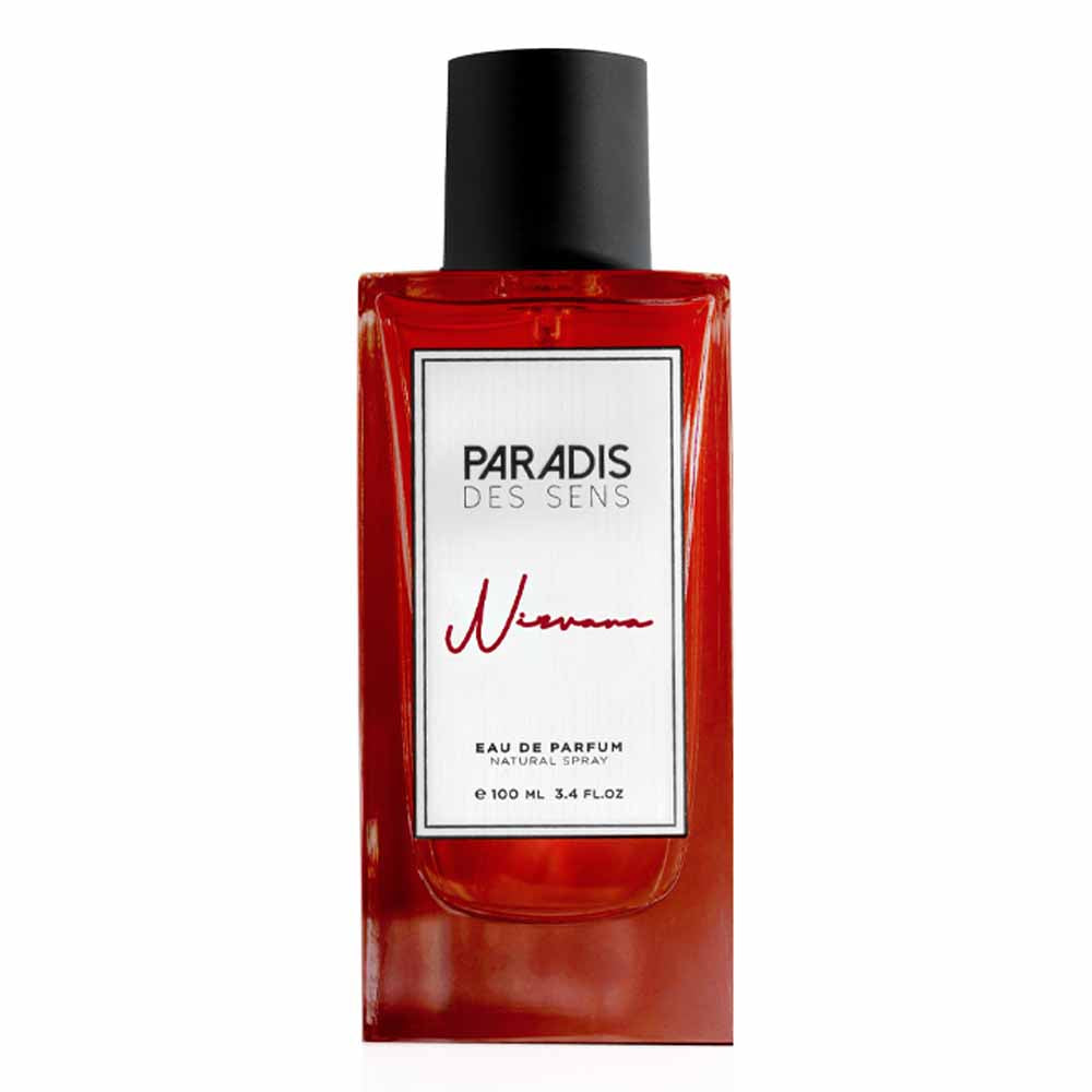 Paradis des Sens Nirvana Eau de Parfum for unisex - front view on a white background