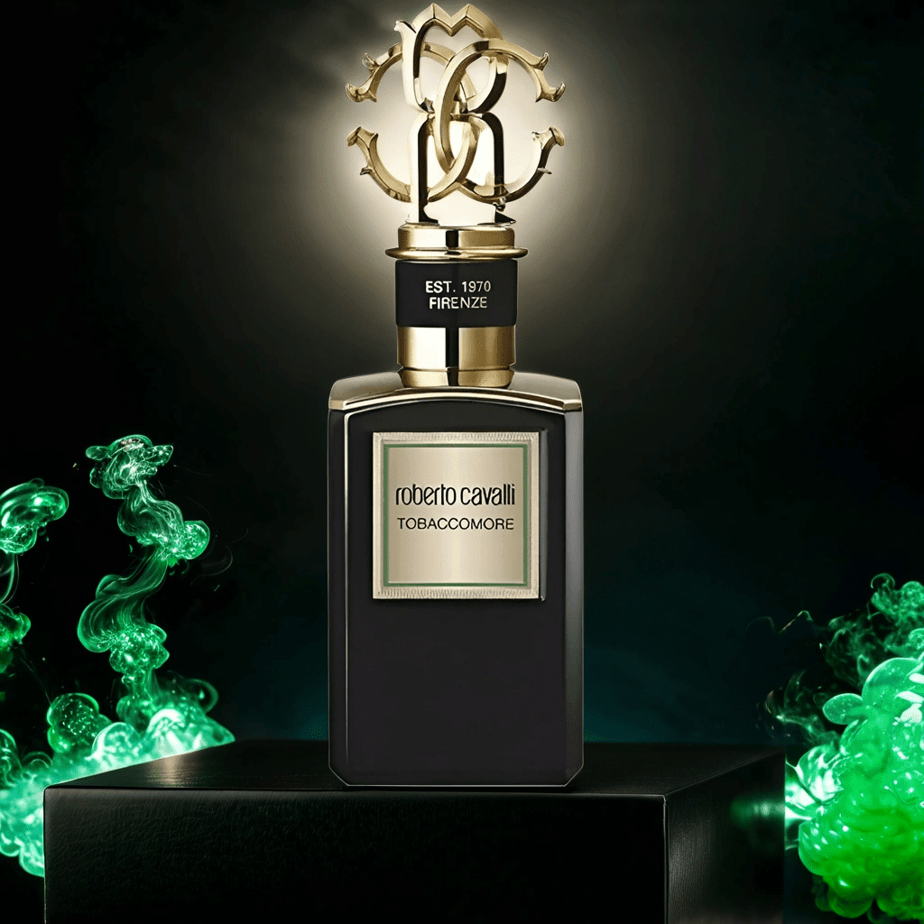 ROBERTO CAVALLI GOLD COLLECTION TOBACCOMORE UNISEX EDP 100ML - Al Himyan Perfumes | عطور هميان | Oud & Luxury Fragrances - Roberto Cavalli