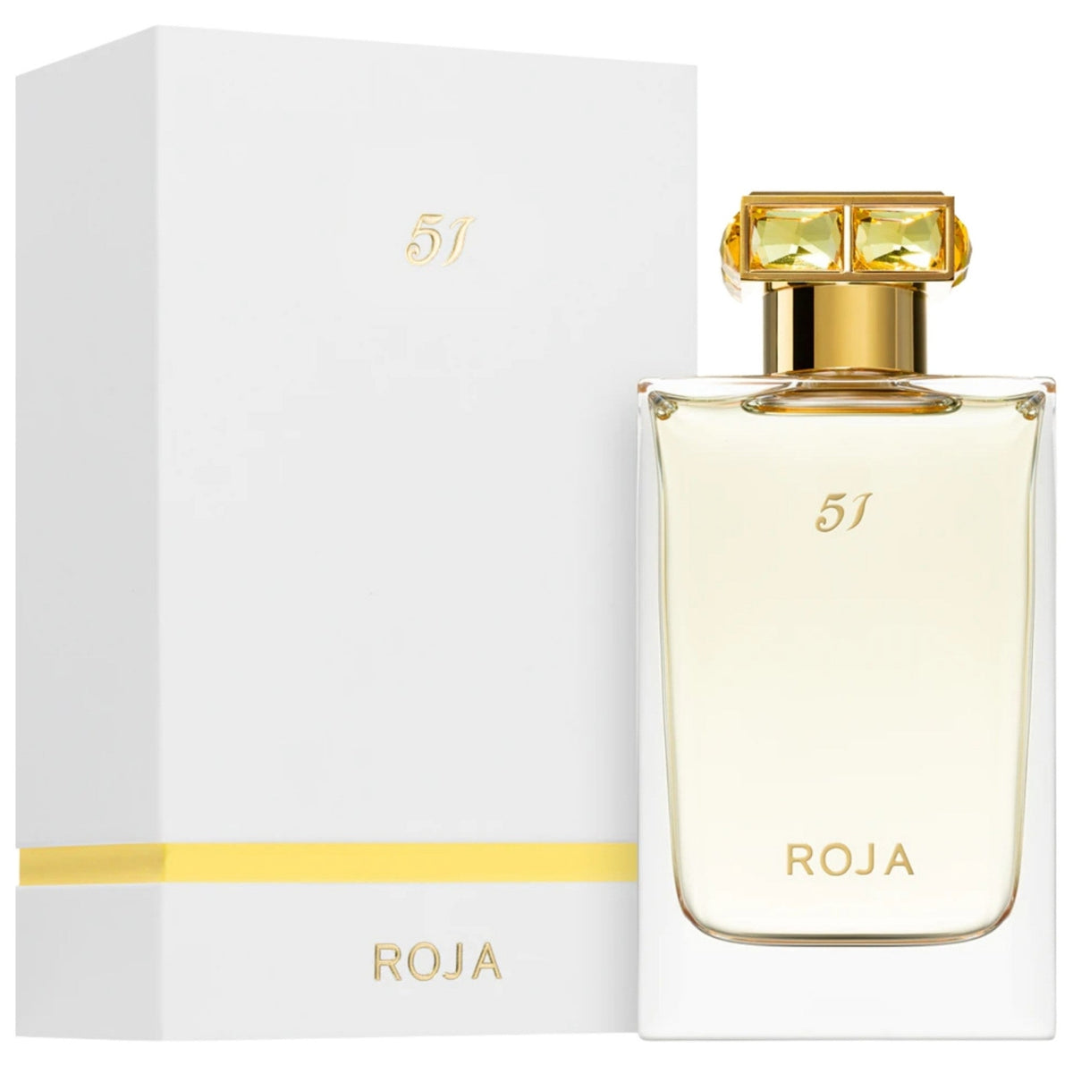 Roja Parfums Roja 51 perfume for women - front view on a white background