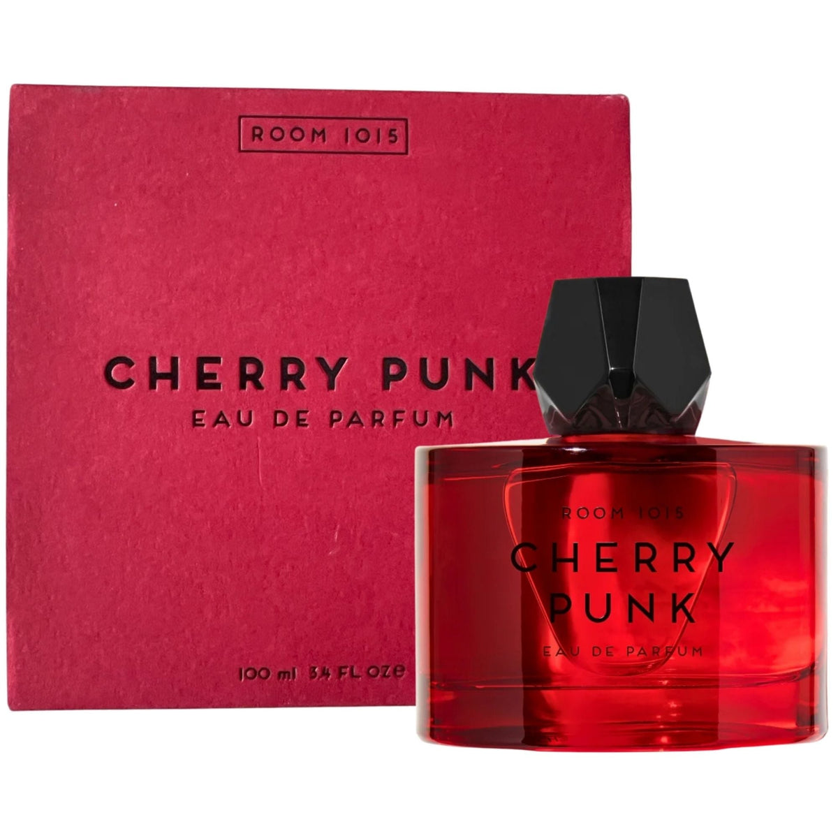 Room 1015 Cherry Punk Eau de Parfum for unisex - front view on a white background