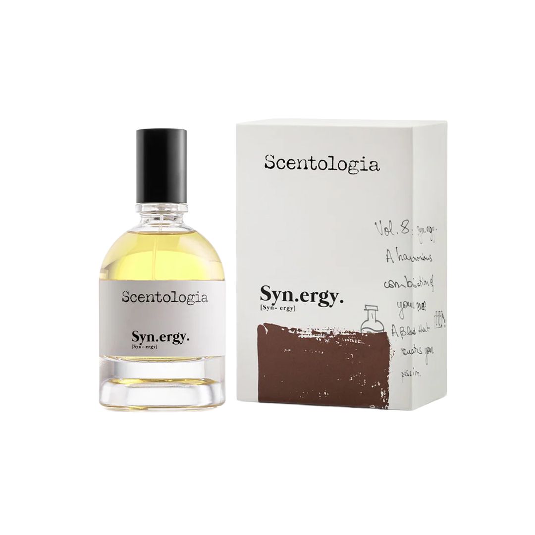 Scentologia Synergy Eau de Parfum for unisex - front view on a white background