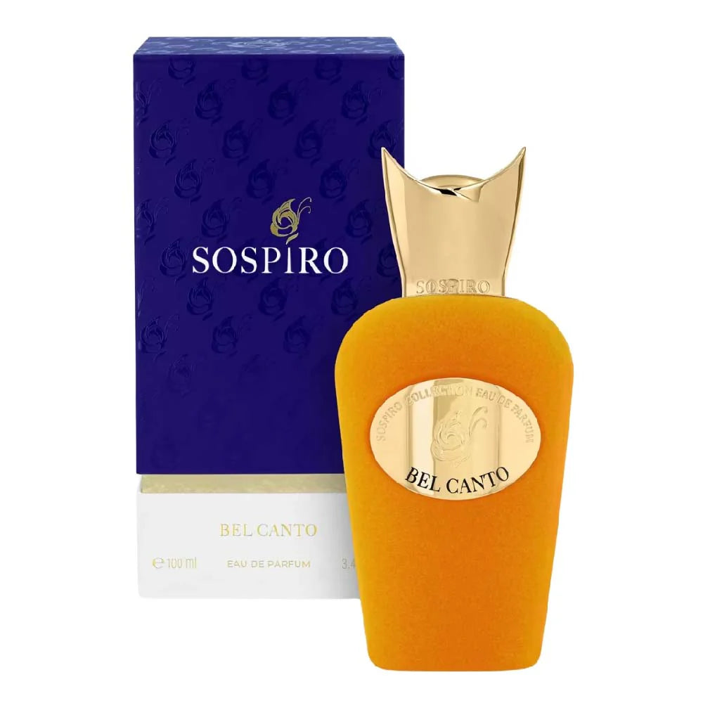 Sospiro Bel Canto Eau de Parfum for unisex - front view on a white background