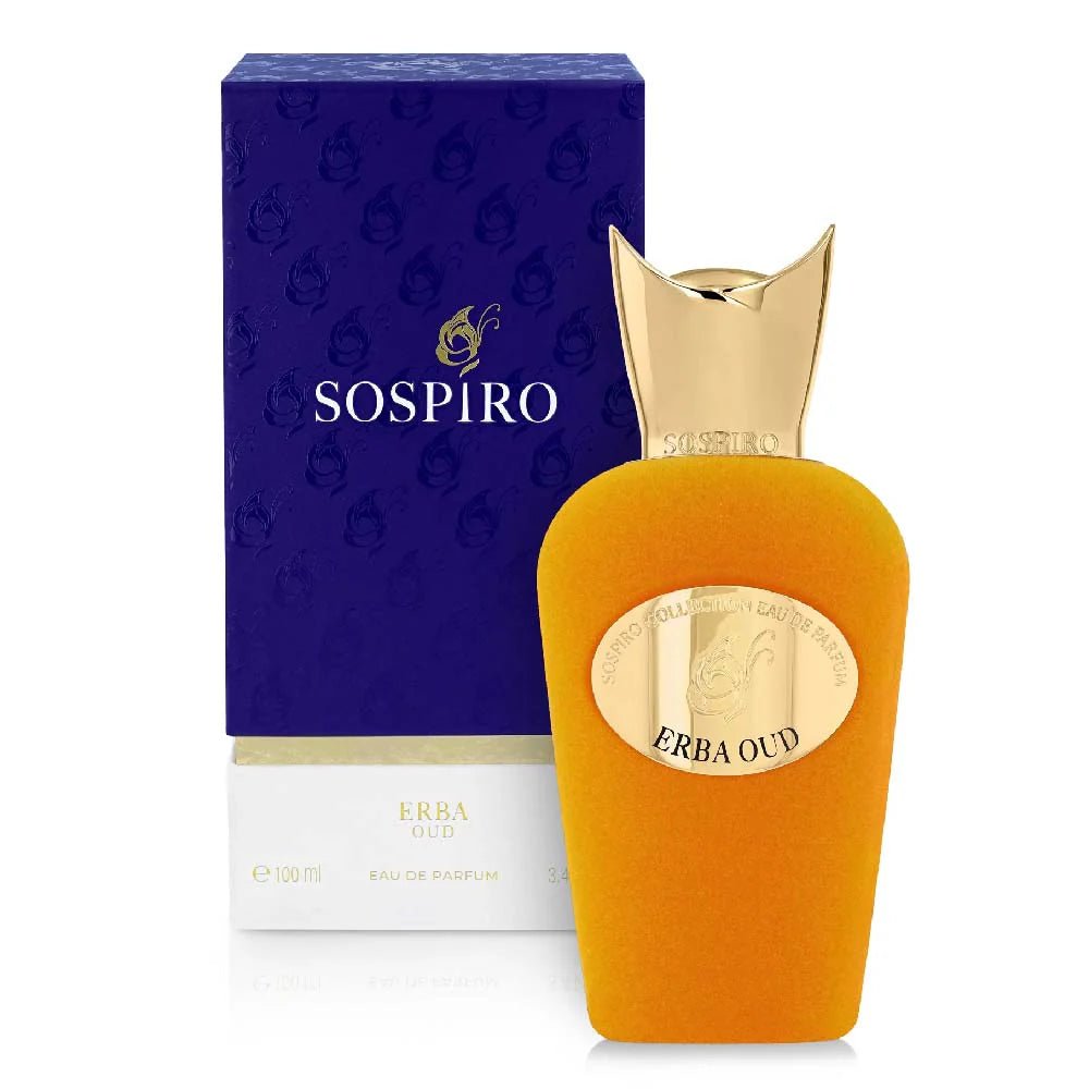Sospiro Erba Oud Eau de Parfum for unisex - front view on a white background