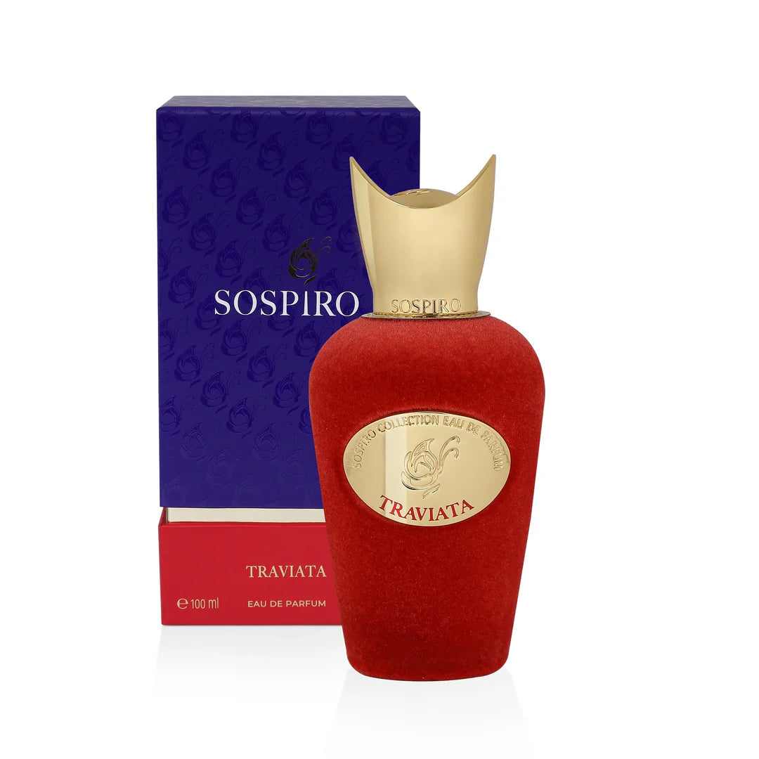Sospiro Traviata Eau de Parfum for unisex - front view on a white background