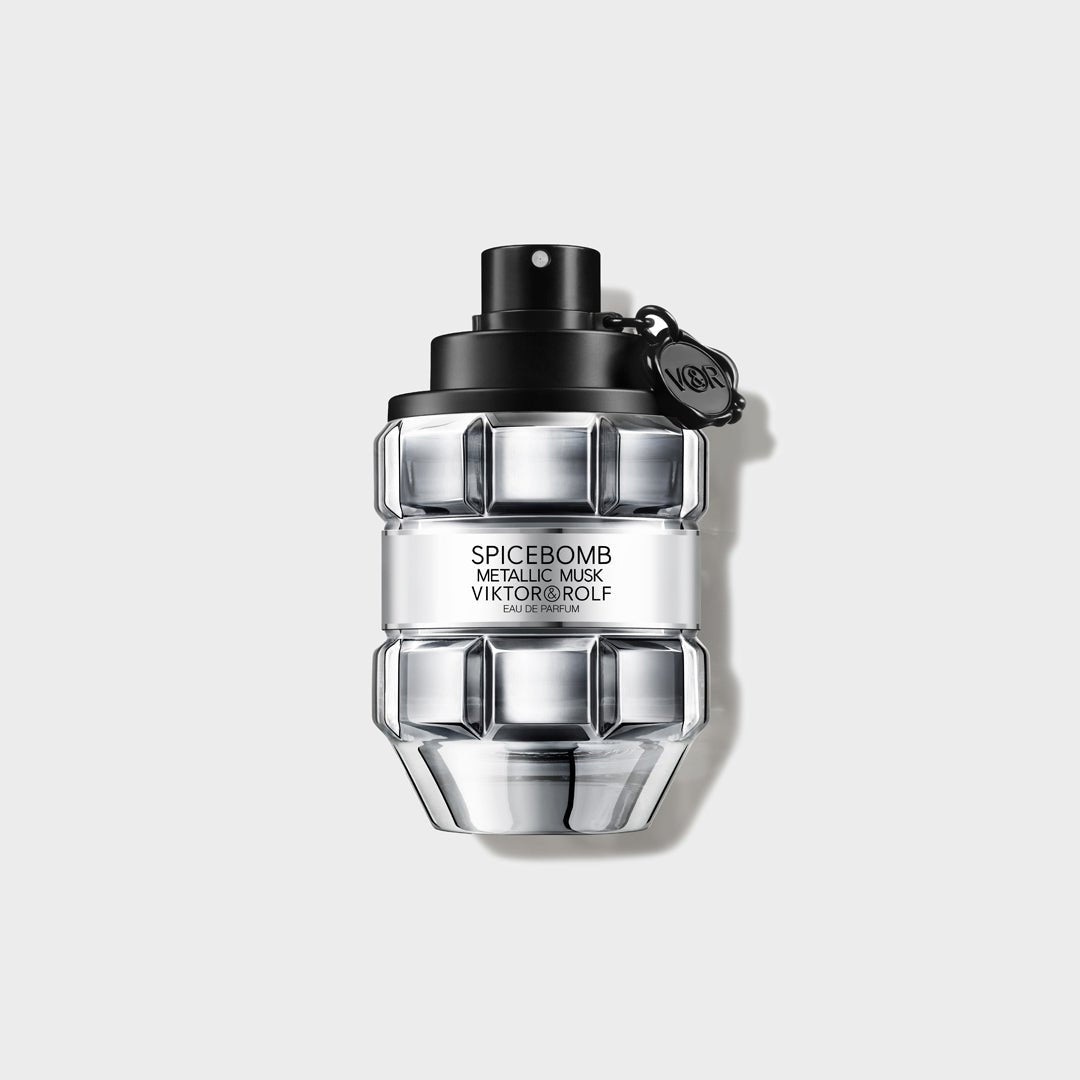 SPICEBOMB METALLIC MUSK VIKTOR ROLF FOR MEN EDP 90ML - Al Himyan Perfumes | عطور هميان | Oud & Luxury Fragrances - Viktor & Rolf