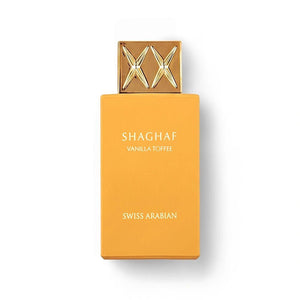 SWISS ARABIAN SHAGHAF VANILLA TOFFEE UNISEX EDP 75ML - Al Himyan Perfumes | عطور هميان | Oud & Luxury Fragrances - Swiss Arabian