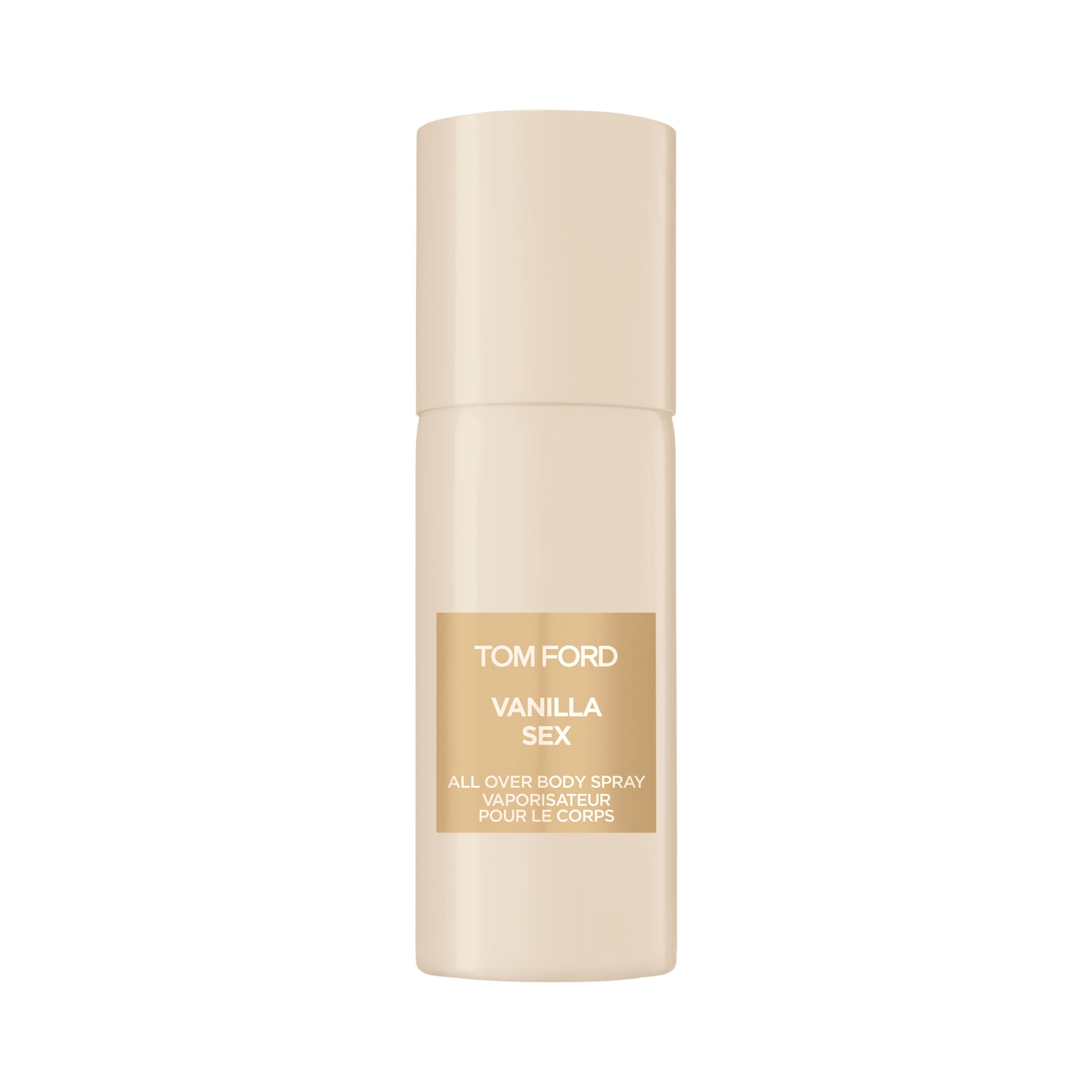Tom Ford Vanilla All Over body spray for unisex - front view on a white background