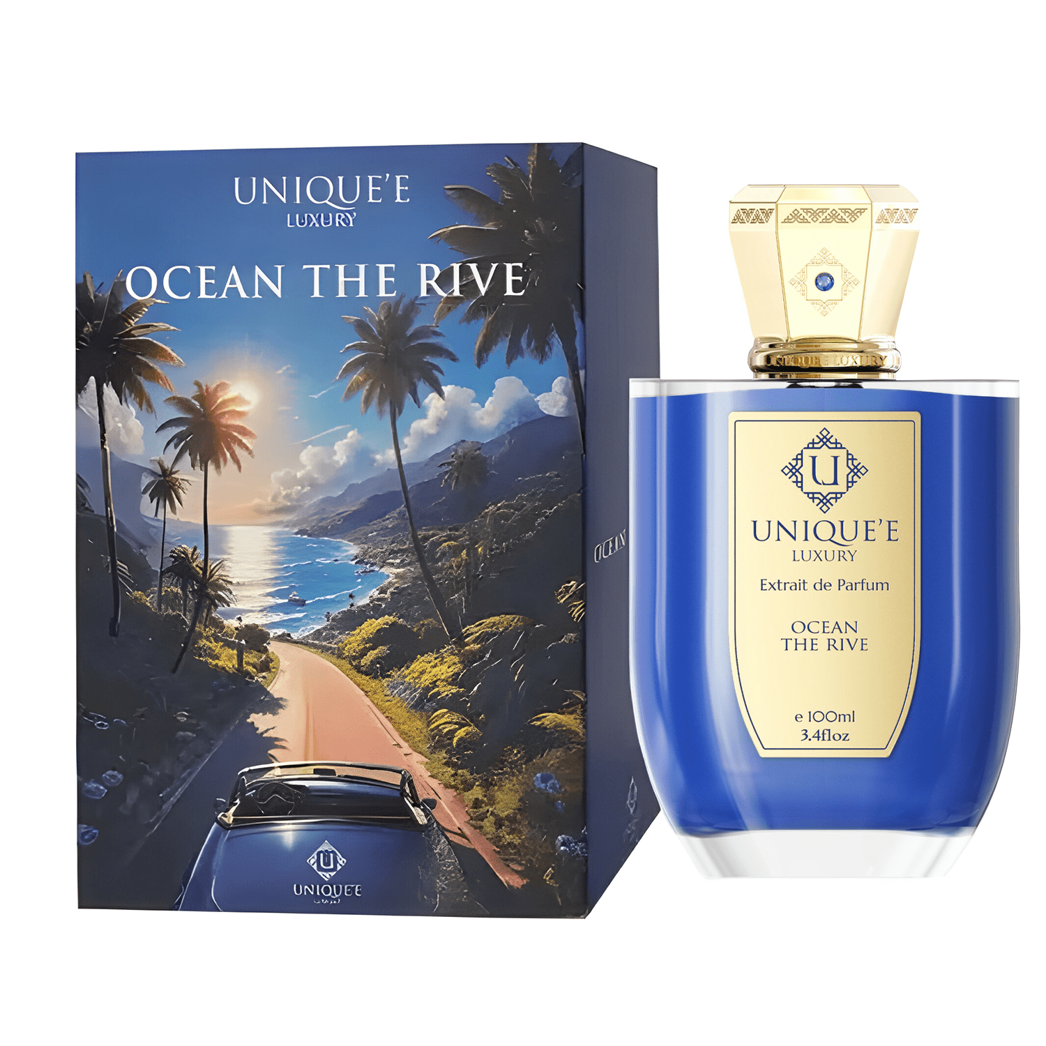 UNIQUE OCEAN THE RIVE UNISEX EXTRAIT DE PARFUM 100ML - Al Himyan Perfumes | عطور هميان | Oud & Luxury Fragrances - Unique'e Luxury