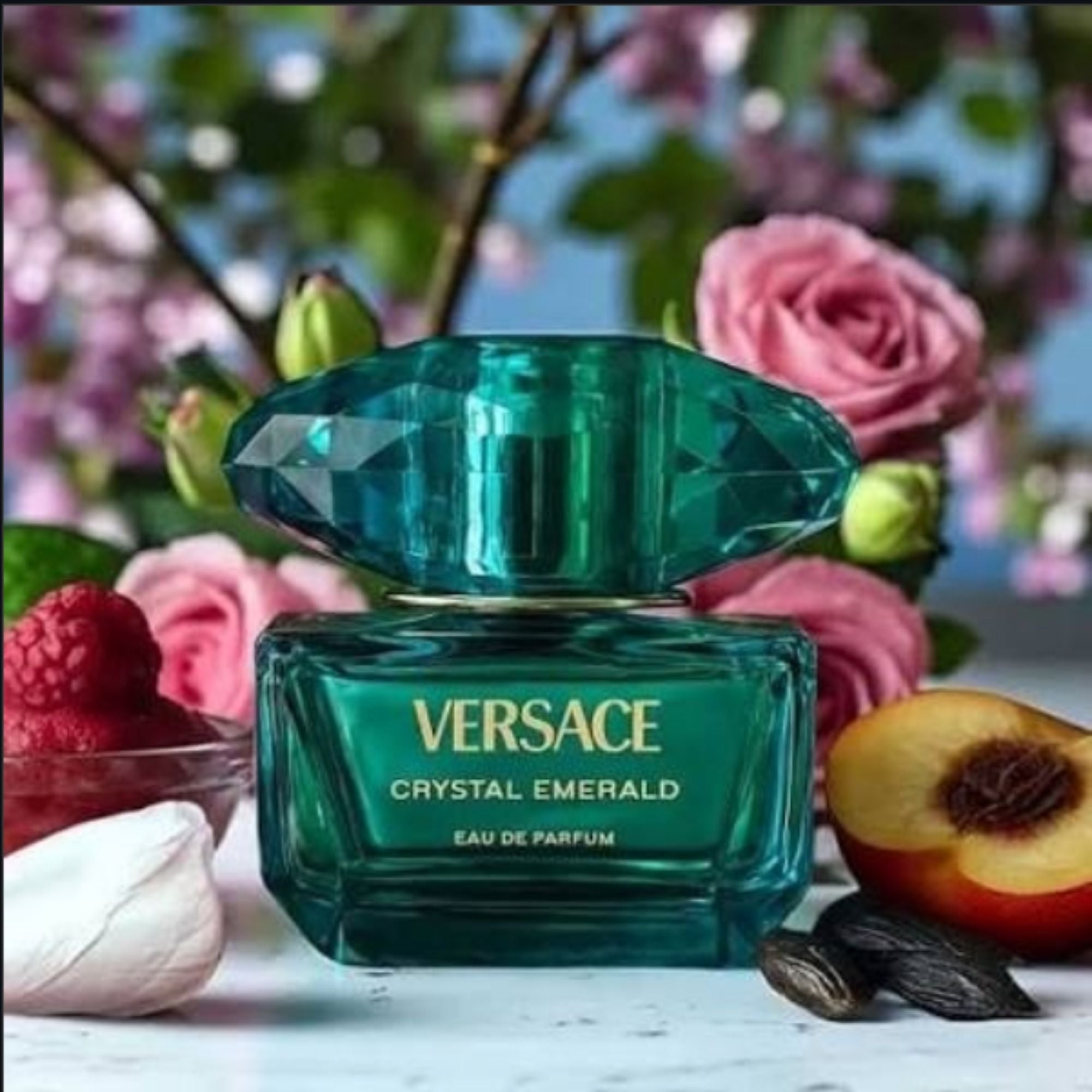 VERSACE CRYSTAL EMERALD FOR WOMEN EDP 90ML - Al Himyan Perfumes | عطور هميان | Oud & Luxury Fragrances - Versace