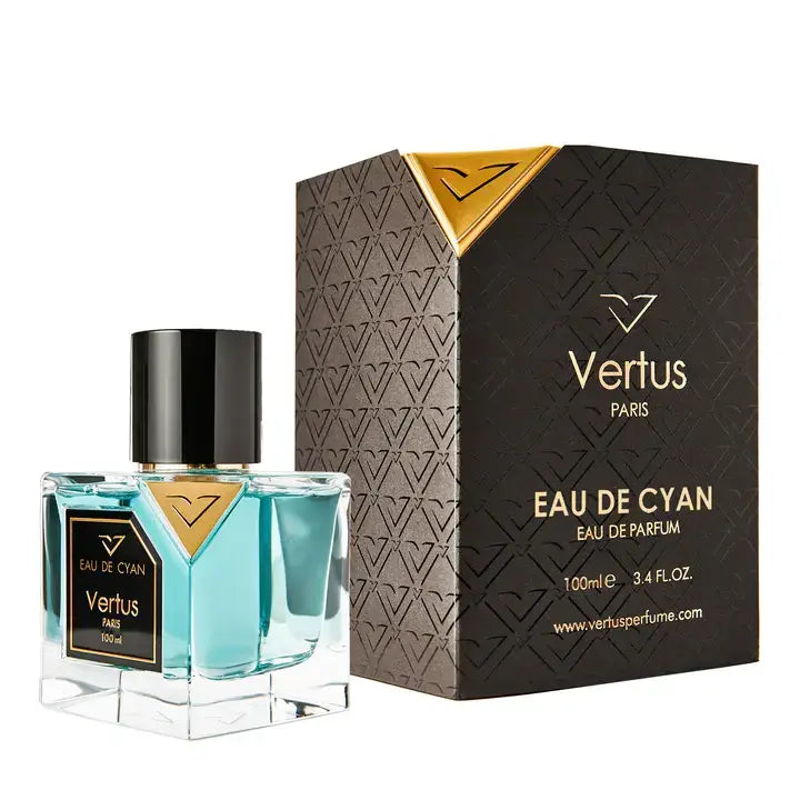 Vertus Eau De Cyan Unisex Edp F Unisex 100ml - aquatic notes, galbanum, cypress fragrance available in Dubai UAE at AlHimyan