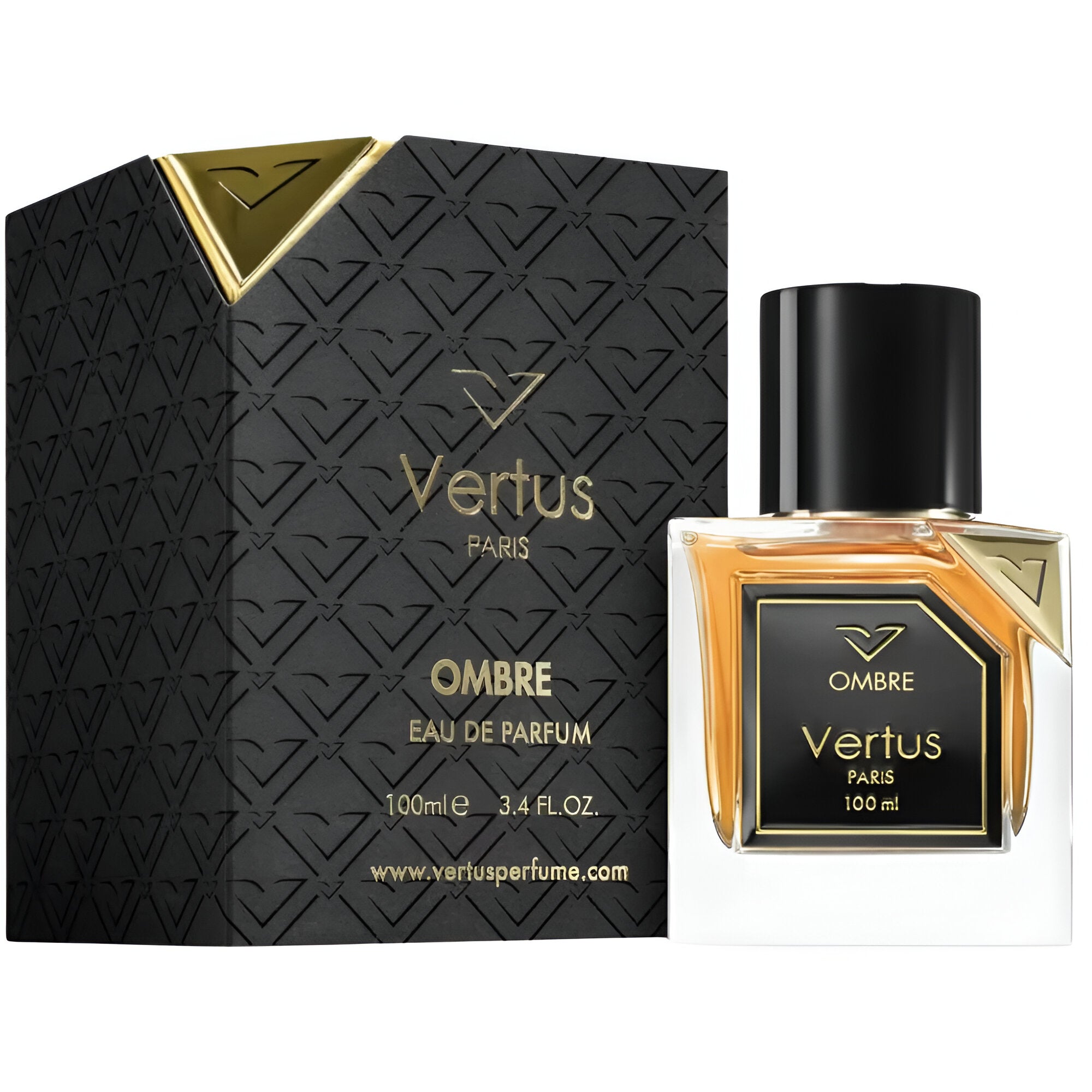 Vertus Ombre Eau de Parfum for unisex - front view on a white background