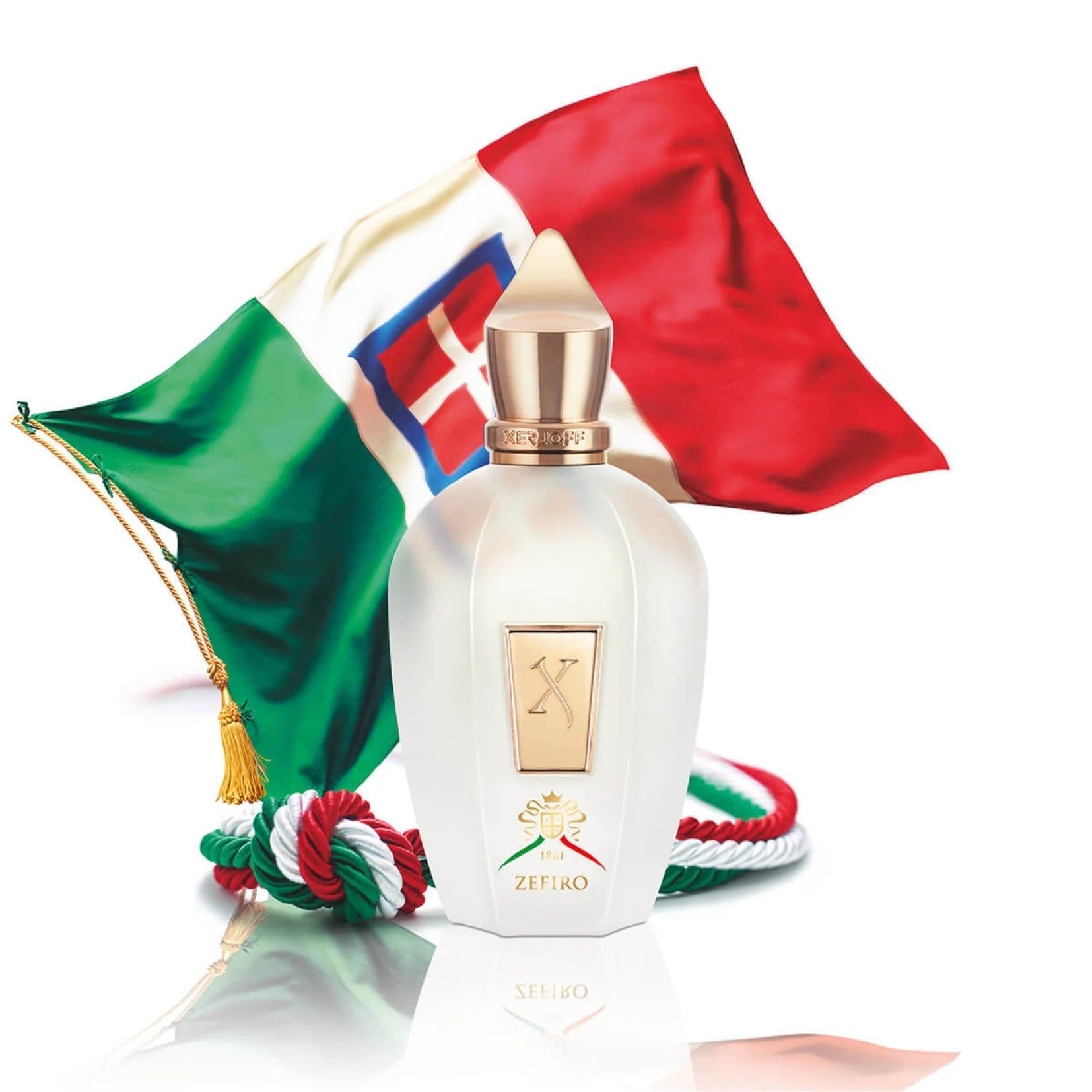 Xerjoff Zefiro Eau de Parfum for unisex - front view on a white background
