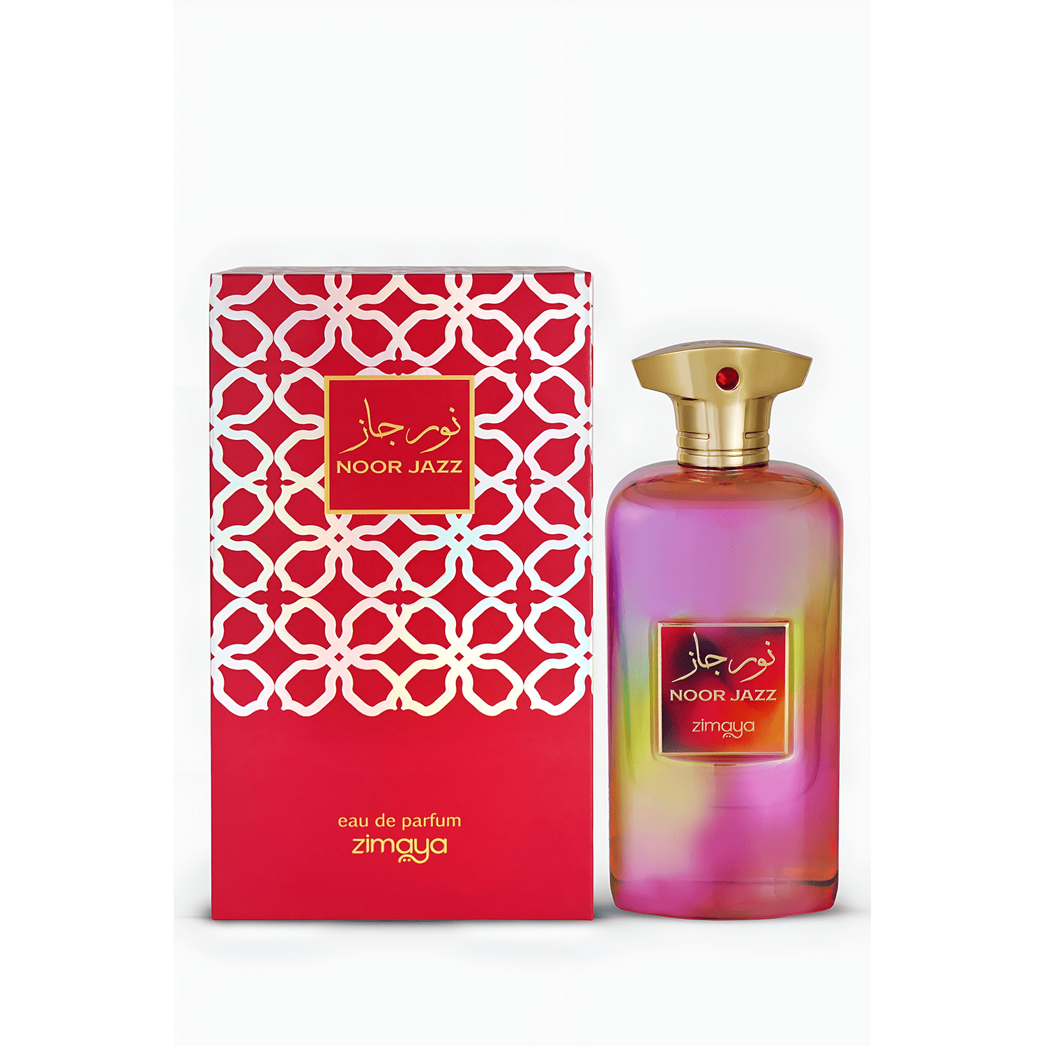 Zimaya Noor Jazz Eau de Parfum for unisex - front view on a white background