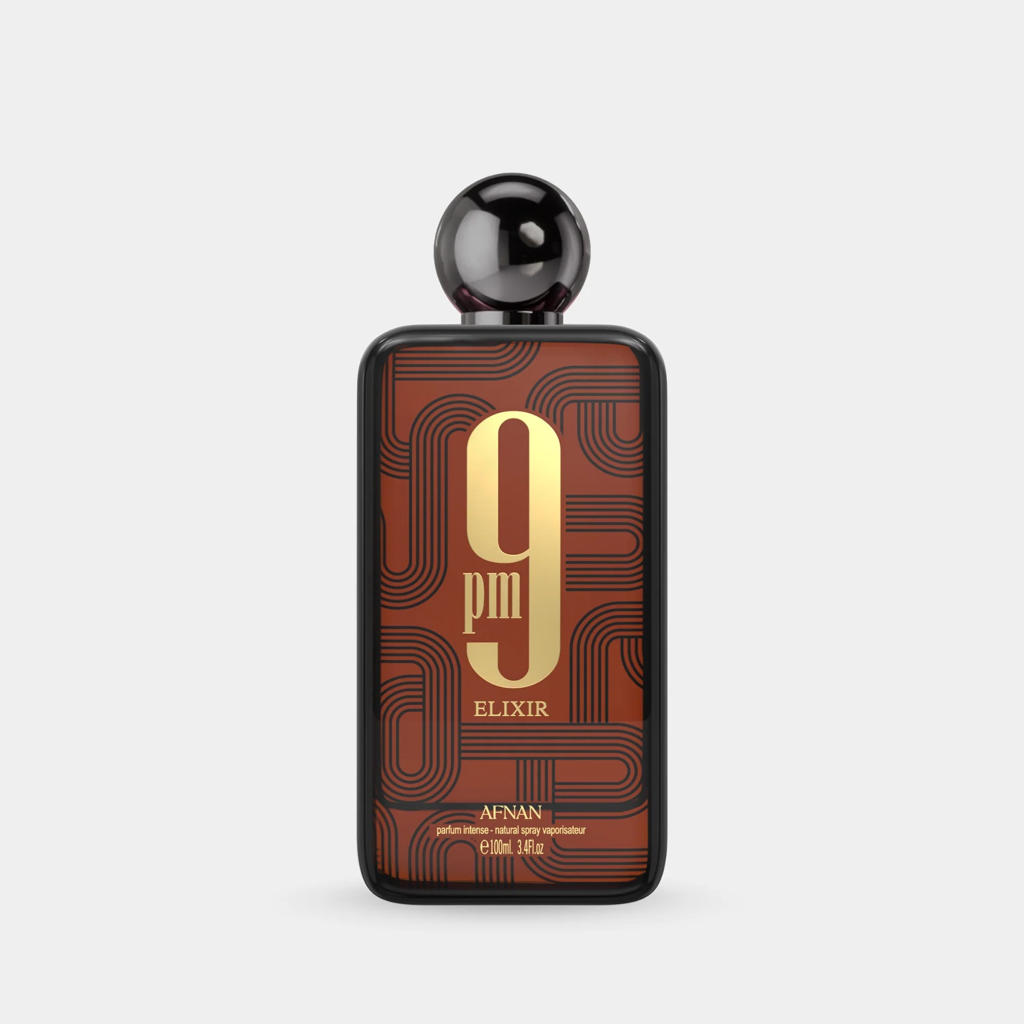AFNAN 9 PM ELIXIR FOR MEN PARFUM INTENSE 100ML - Al Himyan Perfumes | عطور هميان | Oud & Luxury Fragrances - Afnan Main image