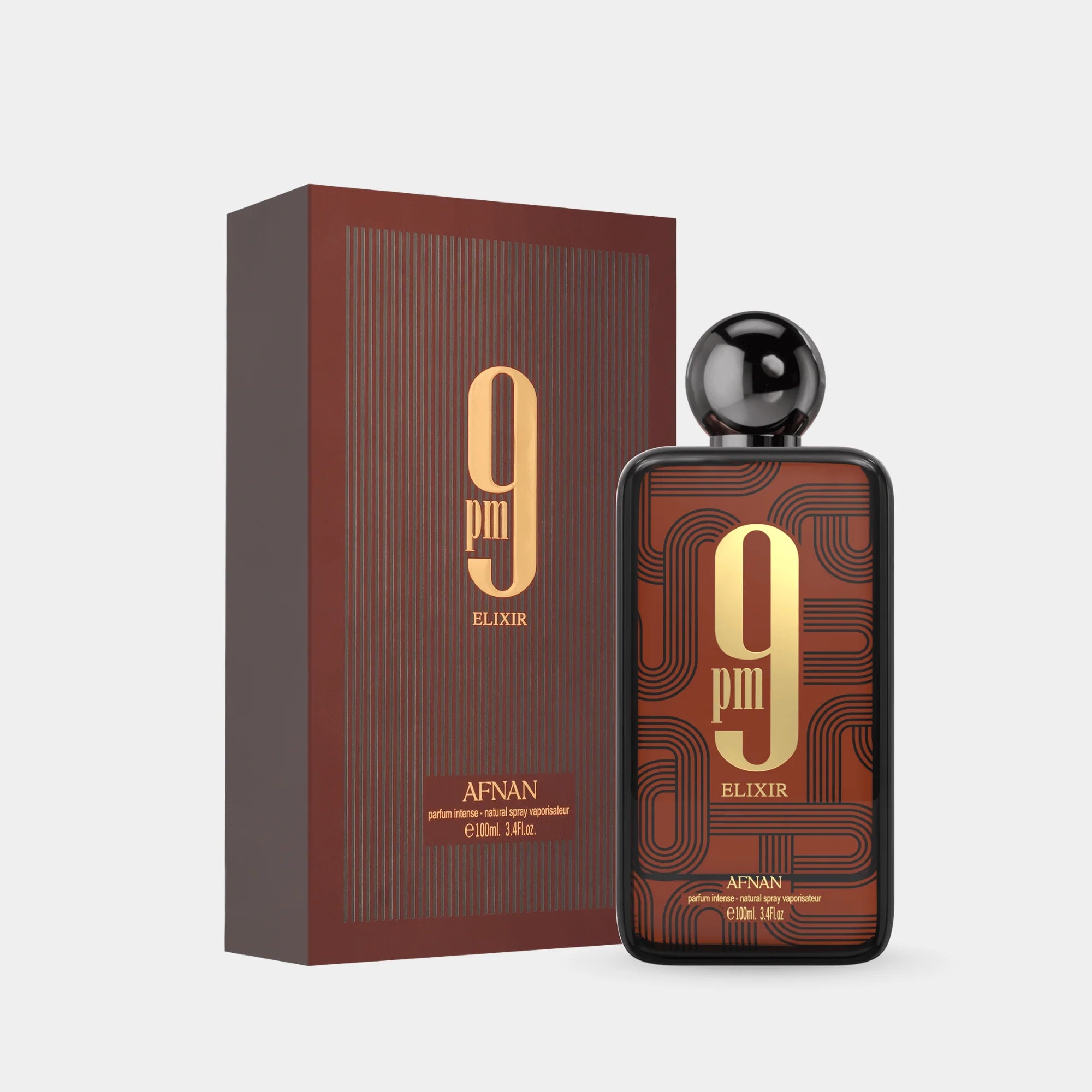 AFNAN 9 PM ELIXIR FOR MEN PARFUM INTENSE 100ML - Al Himyan Perfumes | عطور هميان | Oud & Luxury Fragrances - Afnan