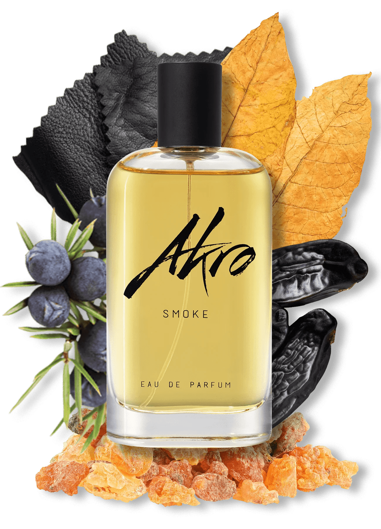 AKRO SMOKE UNISEX EDP 100ML - Al Himyan Perfumes | عطور هميان | Oud & Luxury Fragrances - AKRO