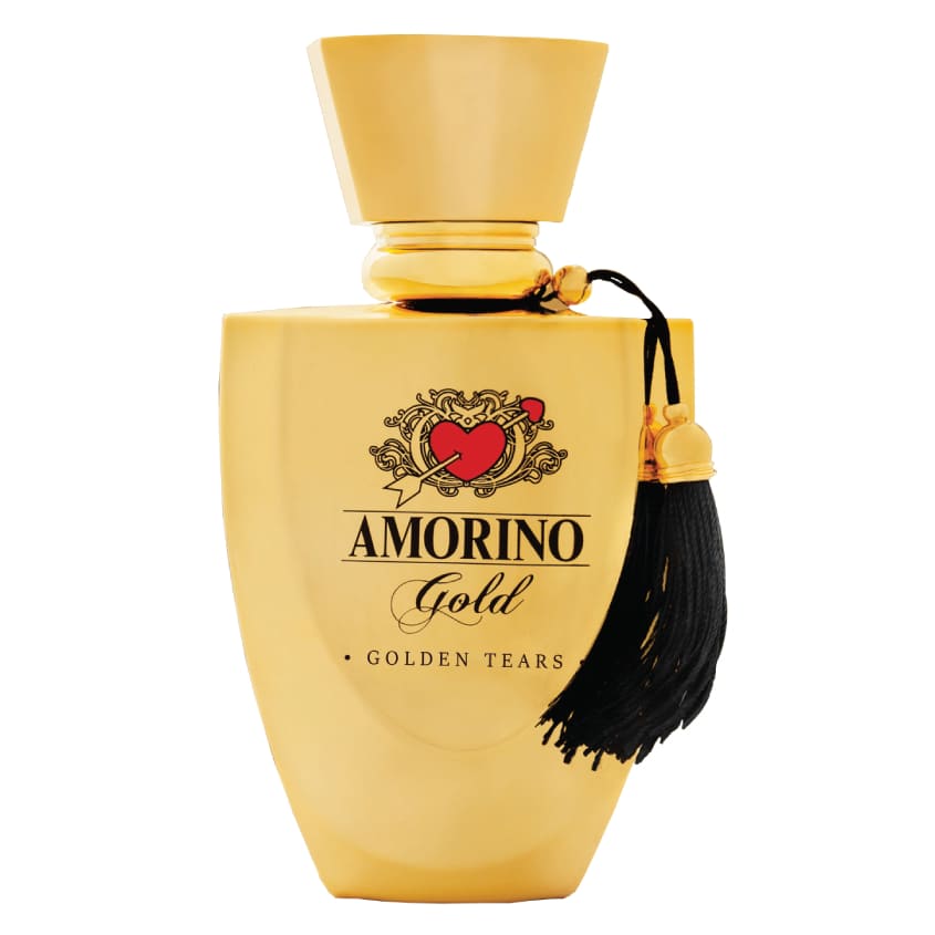 AMORINO GOLD GOLDEN TEARS UNISEX EDP 50ML - Al Himyan Perfumes | عطور هميان | Oud & Luxury Fragrances - AMORINO