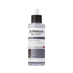 Dr. Melaxin Peel Shot Exfoliating Black Rice Ampoule 80ml - Ampoule available in UAE at AlHimyan