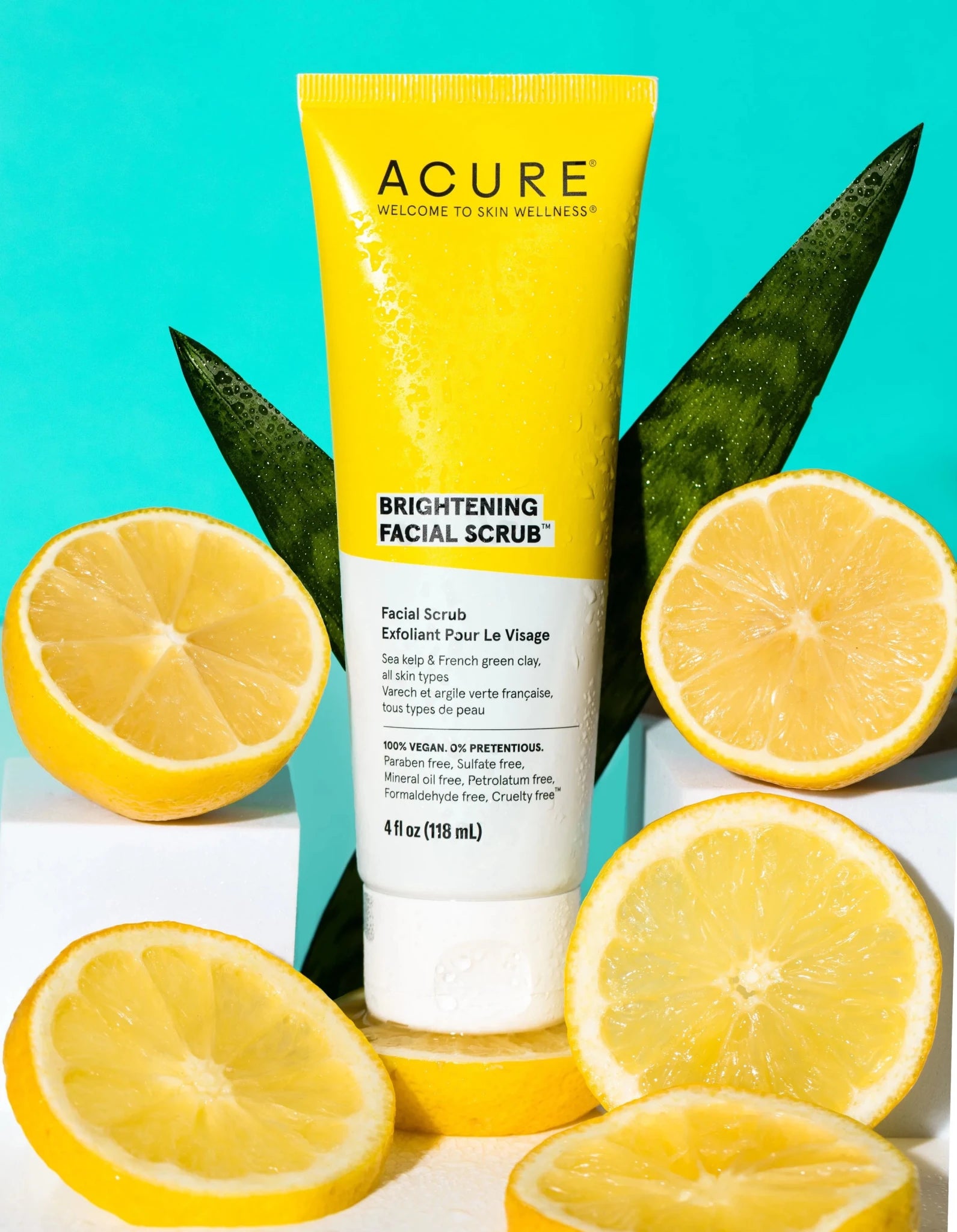 Acure Skin Brightening Cleansing Gel 118ml - Al Himyan Perfumes | عطور هميان | Oud & Luxury Fragrances - Acure