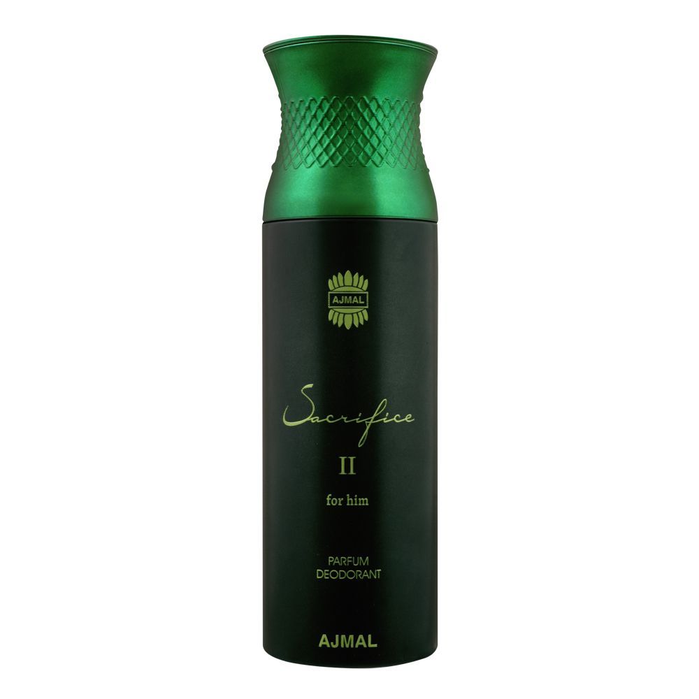 AJMAL SACRIFICE II FOR MEN DEO SPRAY 200ML - Al Himyan Perfumes | عطور هميان | Oud & Luxury Fragrances - Ajmal Main image