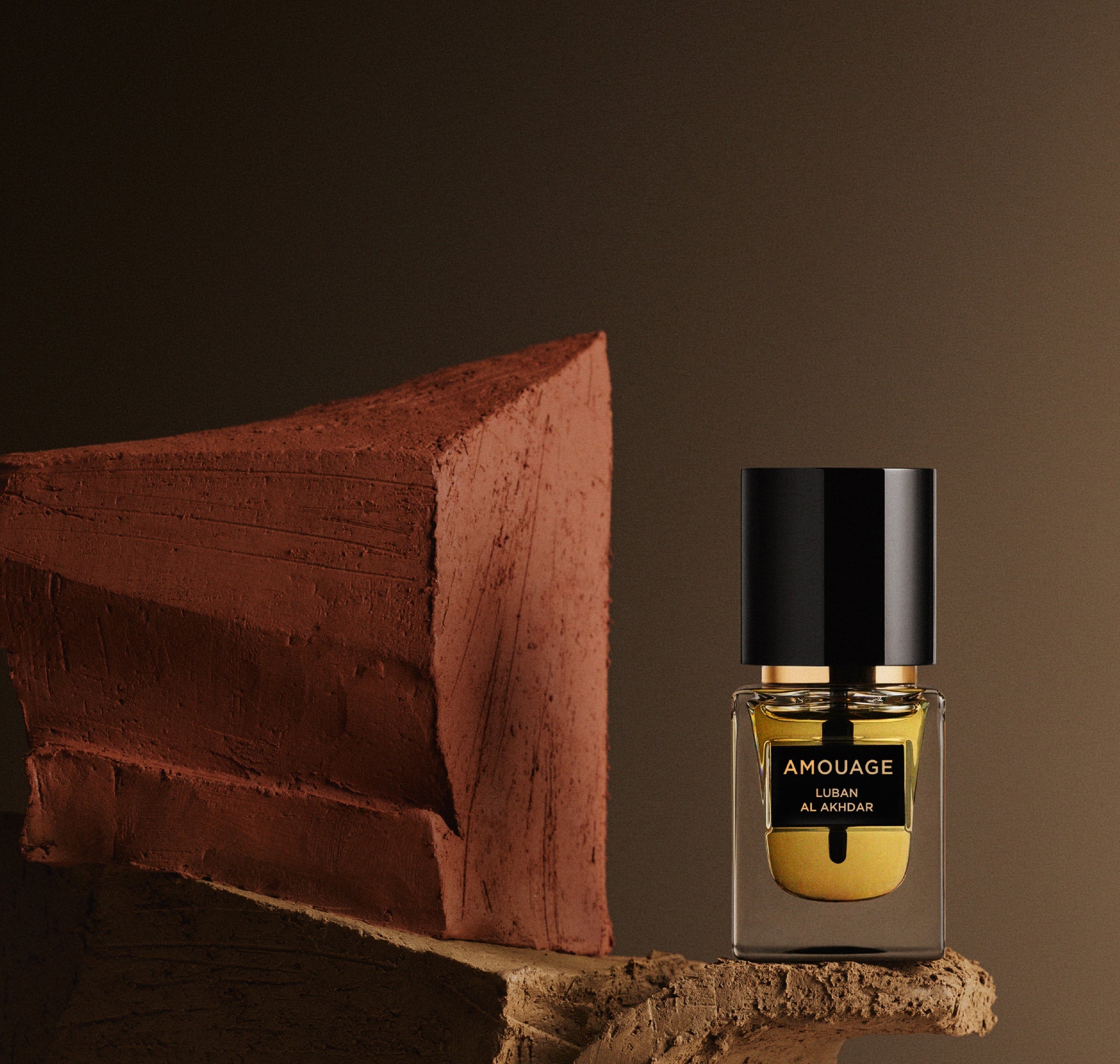 Amouage Luban al Akhdar Attar Oil 12ml — side view