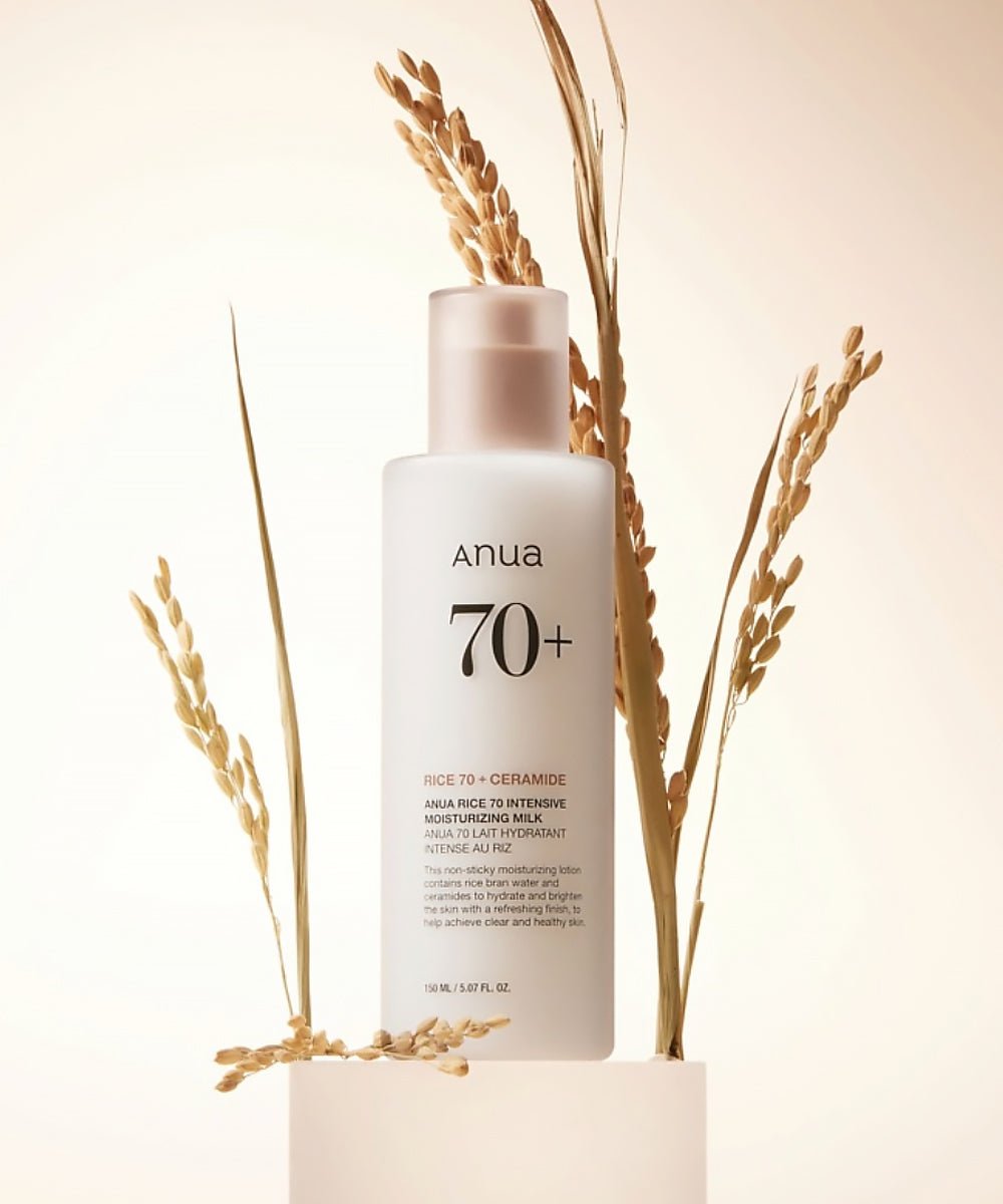 ANUA RICE 70+ CERAMIDE INTENSIVE MOISTURIZING MILK 150ML - Al Himyan Perfumes | عطور هميان | Oud & Luxury Fragrances - ANUA