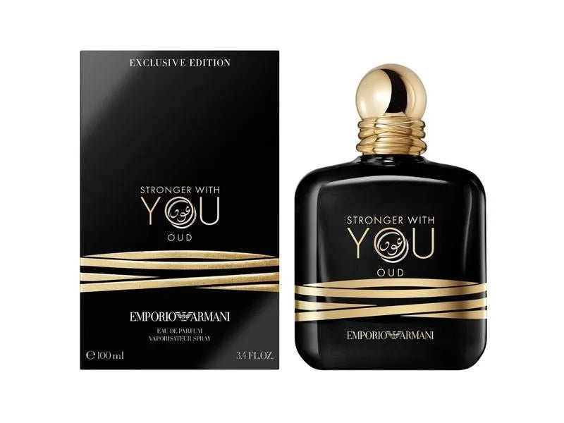 EMPORIO ARMANI STRONGER WITH YOU OUD EXCLUSIVE EDITION FOR MEN EDP 100ML - Al Himyan Perfumes | عطور هميان | Oud & Luxury Fragrances - Armani Beauty