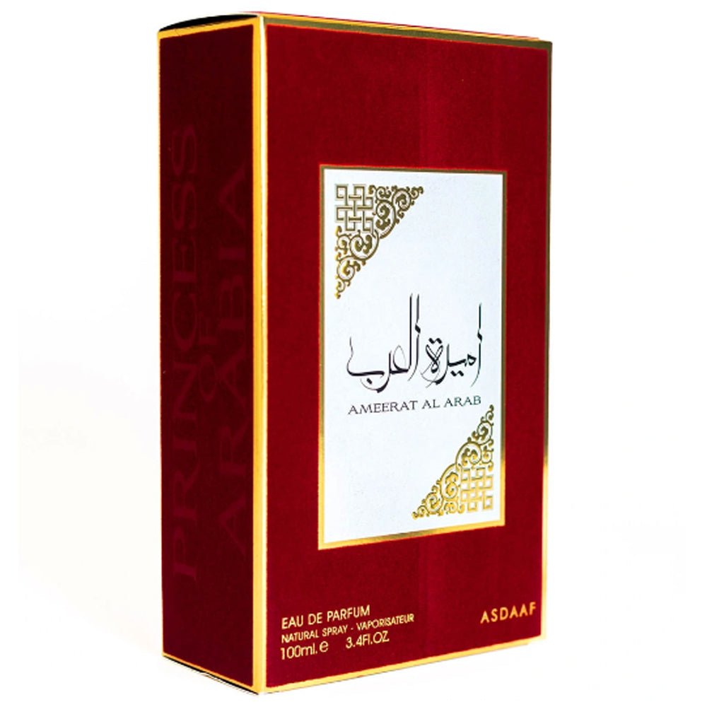 Asdaaf Ameerat Al Arab Perfume For Women (Red) EDP 100ml - Al Himyan Perfumes | عطور هميان | Oud & Luxury Fragrances - Asdaaf