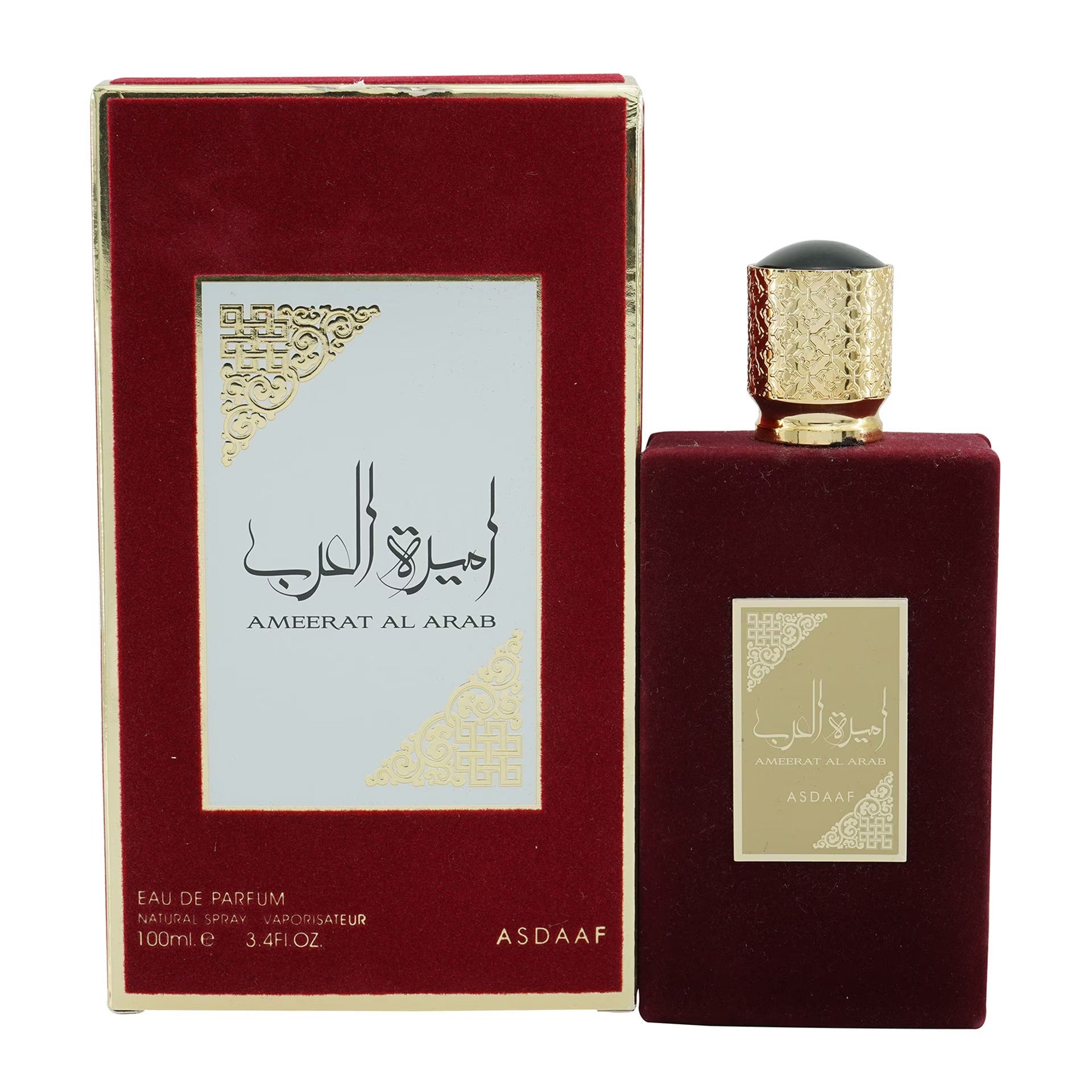 Asdaaf Ameerat Al Arab Perfume For Women (Red) EDP 100ml - Al Himyan Perfumes | عطور هميان | Oud & Luxury Fragrances - Asdaaf