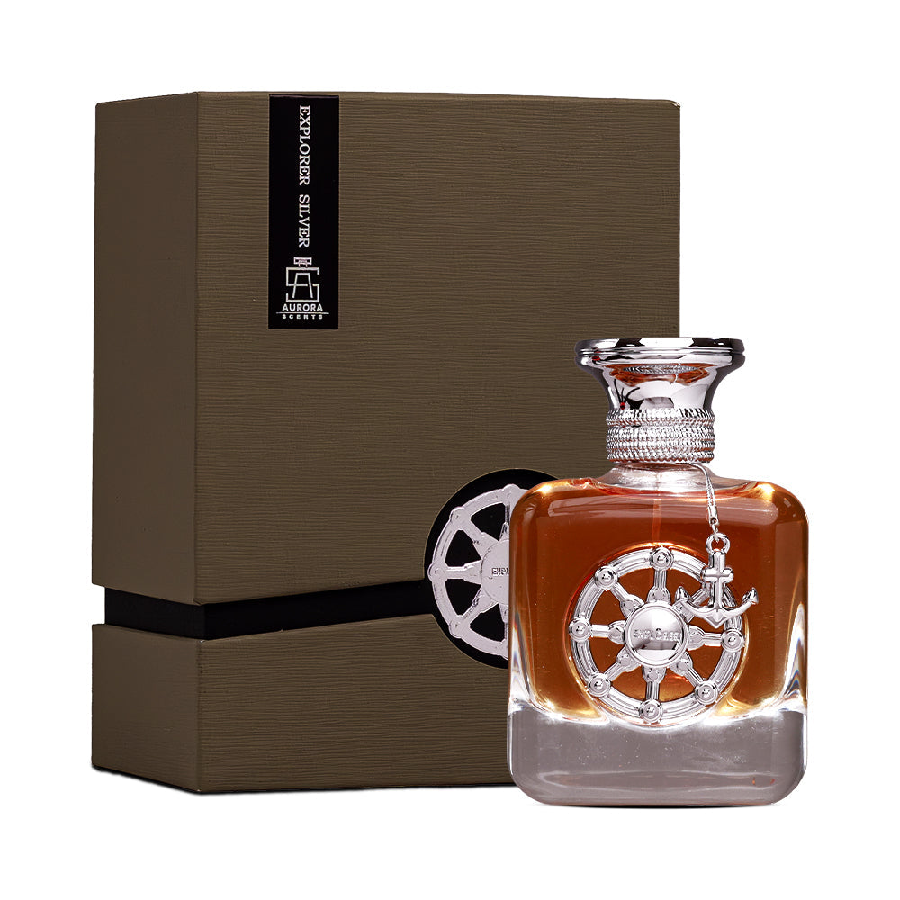 AURORA SCENTS EXPLORER SILVER FOR MEN EDP 100ML Secondary image