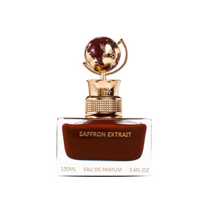 AURORA SCENTS GLOBE SAFFRON UNISEX EXTRAIT 100ML - Al Himyan Perfumes | عطور هميان | Oud & Luxury Fragrances - Aurora Scents