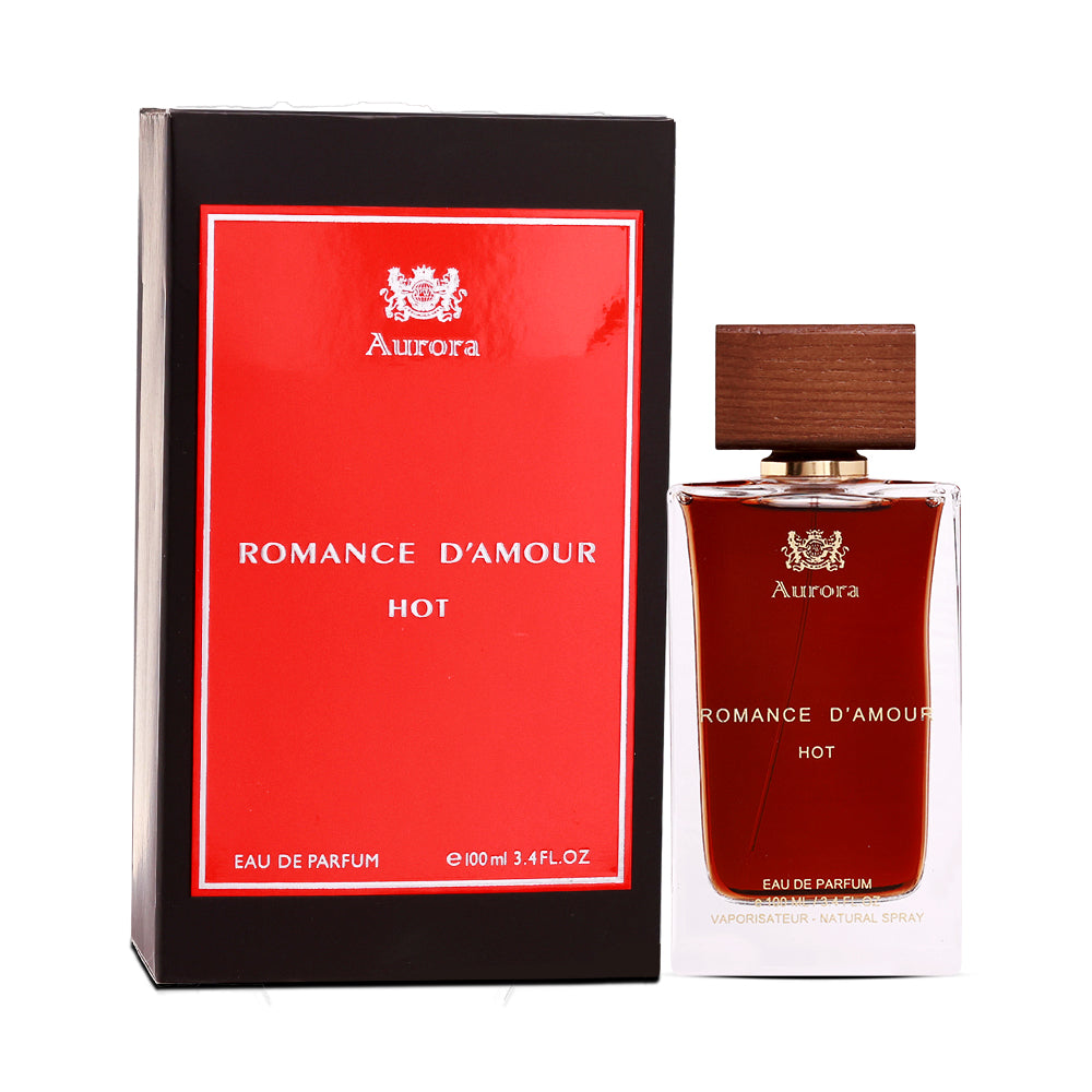 AURORA SCENTS ROMANCE D'AMOUR HOT UNISEX EDP 100ML Secondary image