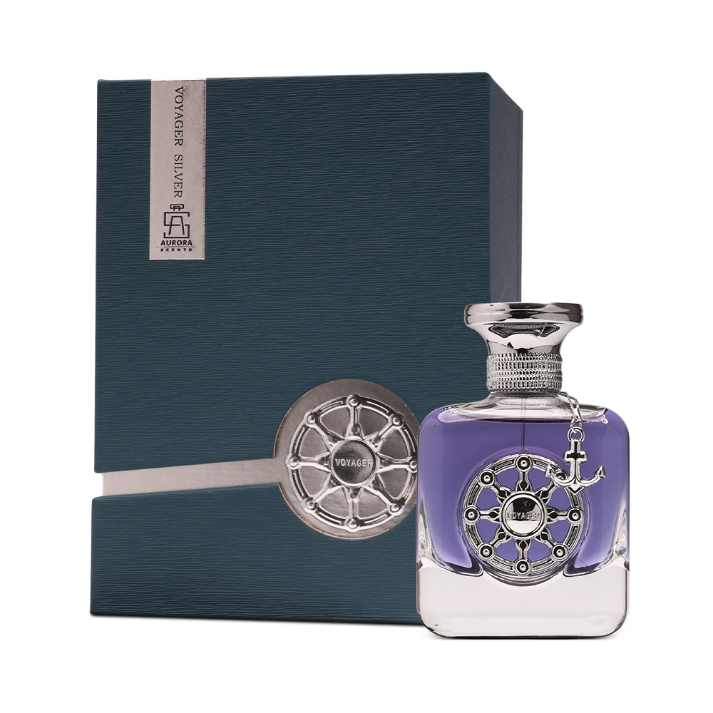 AURORA SCENTS VOYAGER SILVER FOR MEN EDP 100ML Secondary image