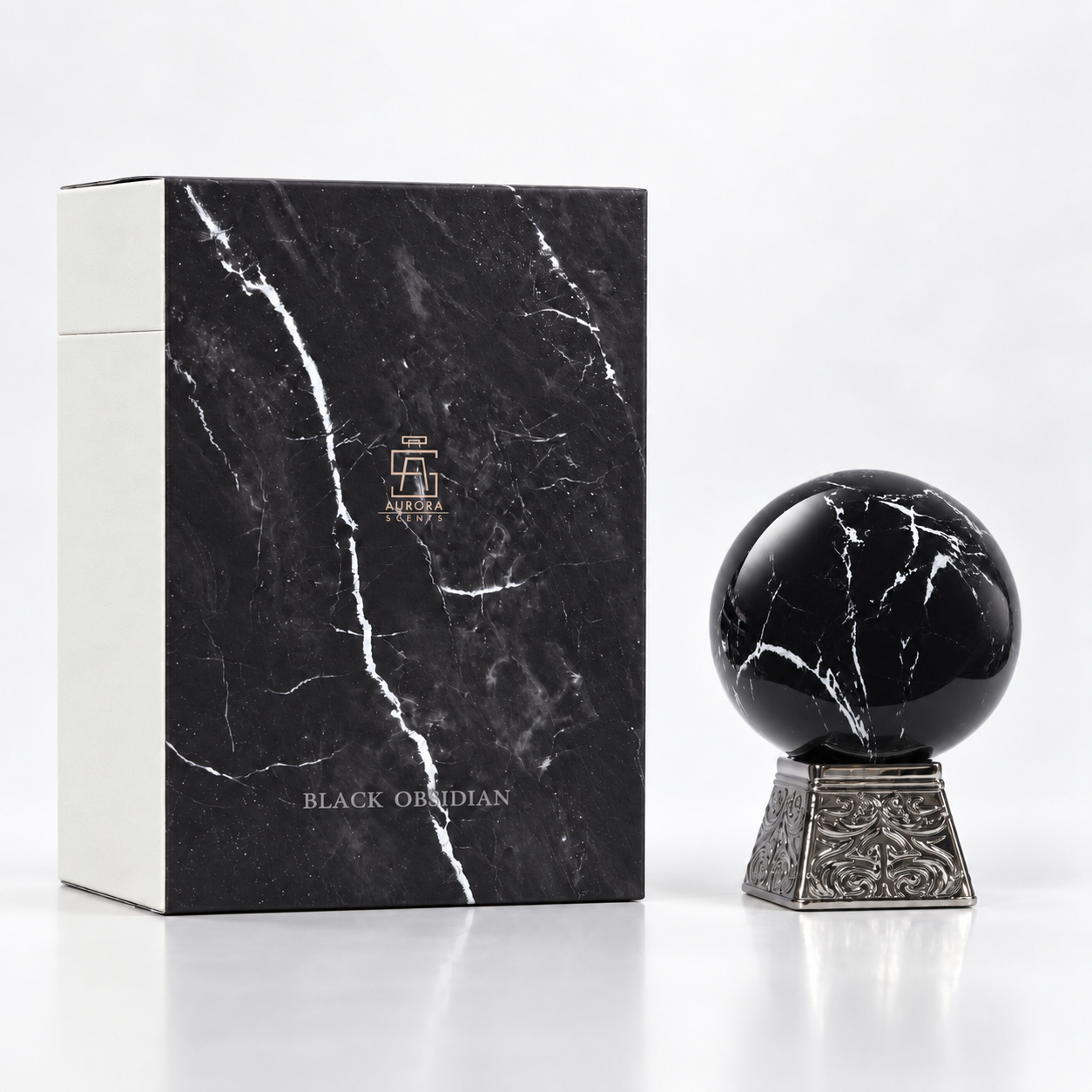 AURORA SCENTS BLACK OBSIDIAN FOR MEN EXTRAIT 100ML Secondary image