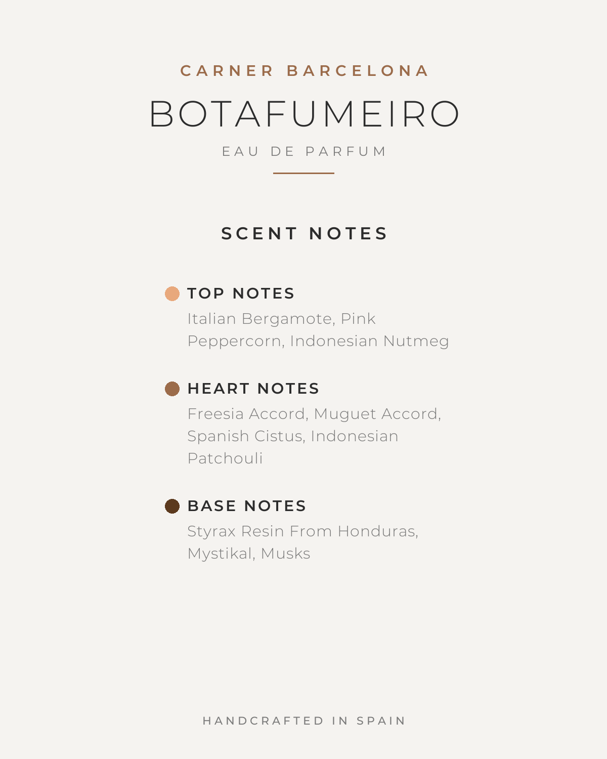 CARNER BARCELONA BOTAFUMEIRO UNISEX EDP 100ML - Al Himyan Perfumes | عطور هميان | Oud & Luxury Fragrances - CARNER
