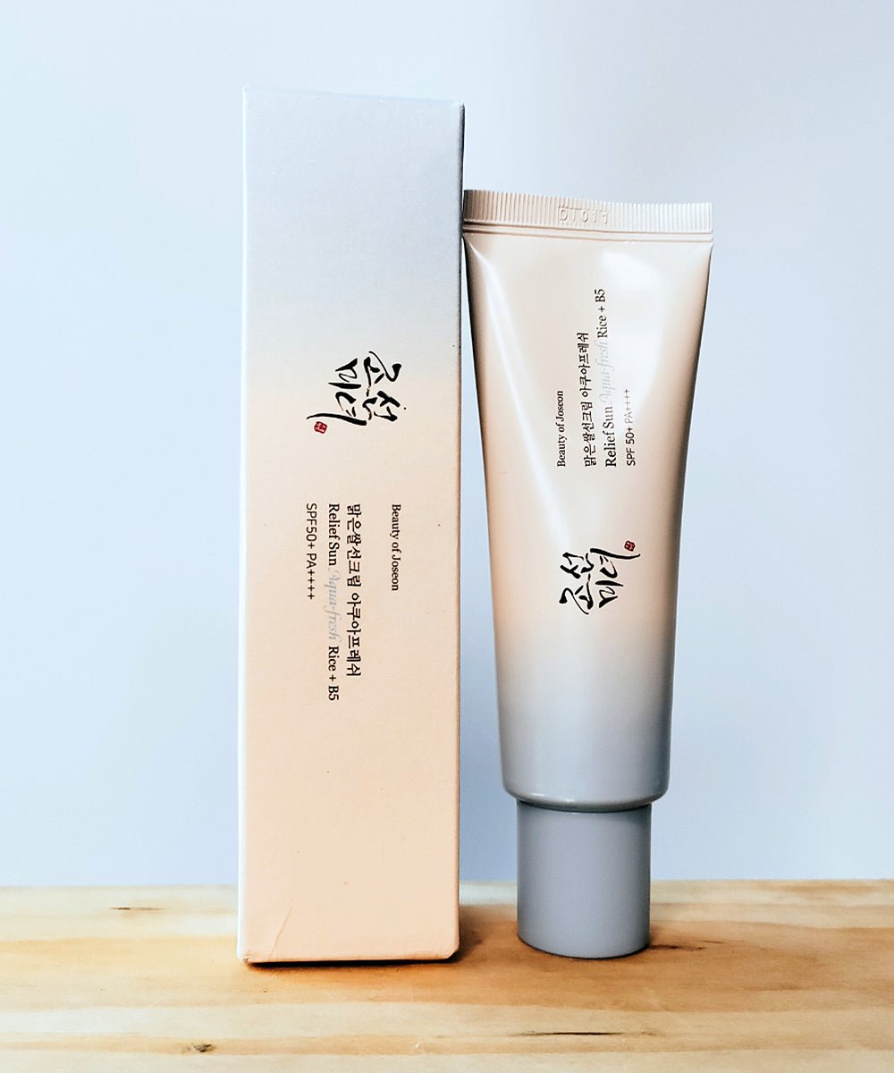 BEAUTY OF JOSEON RELIEF SUN AQUA - FRESH RICE + B5 SPF50+ PA++++50ML - Al Himyan Perfumes | عطور هميان | Oud & Luxury Fragrances - Beauty of Joseon