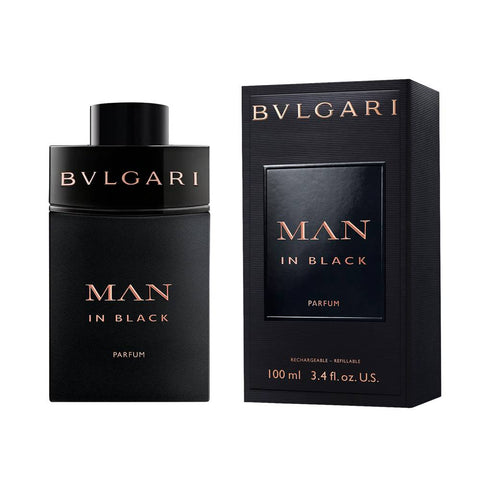 BVLGARI MAN IN BLACK FOR MEN PARFUM 100ML REFILLABLE - Al Himyan Perfumes | عطور هميان | Oud & Luxury Fragrances - BVLGARI