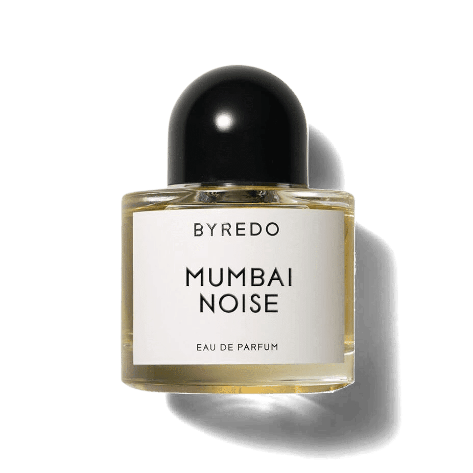 Byredo Mumbai Noise perfume bottle on a white background