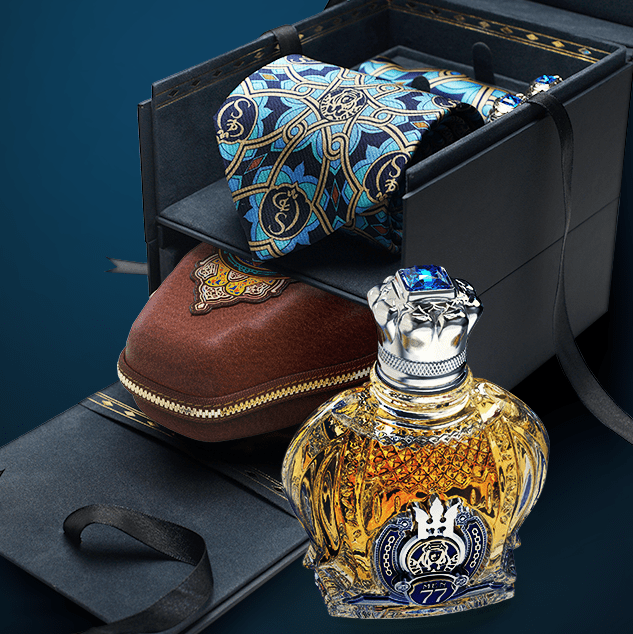 DESIGNER SHAIK OPULENT SHAIK SAPPHIRE NO.77 FOR MEN EDP 100ML - Al Himyan Perfumes | عطور هميان | Oud & Luxury Fragrances - Designer Shaik