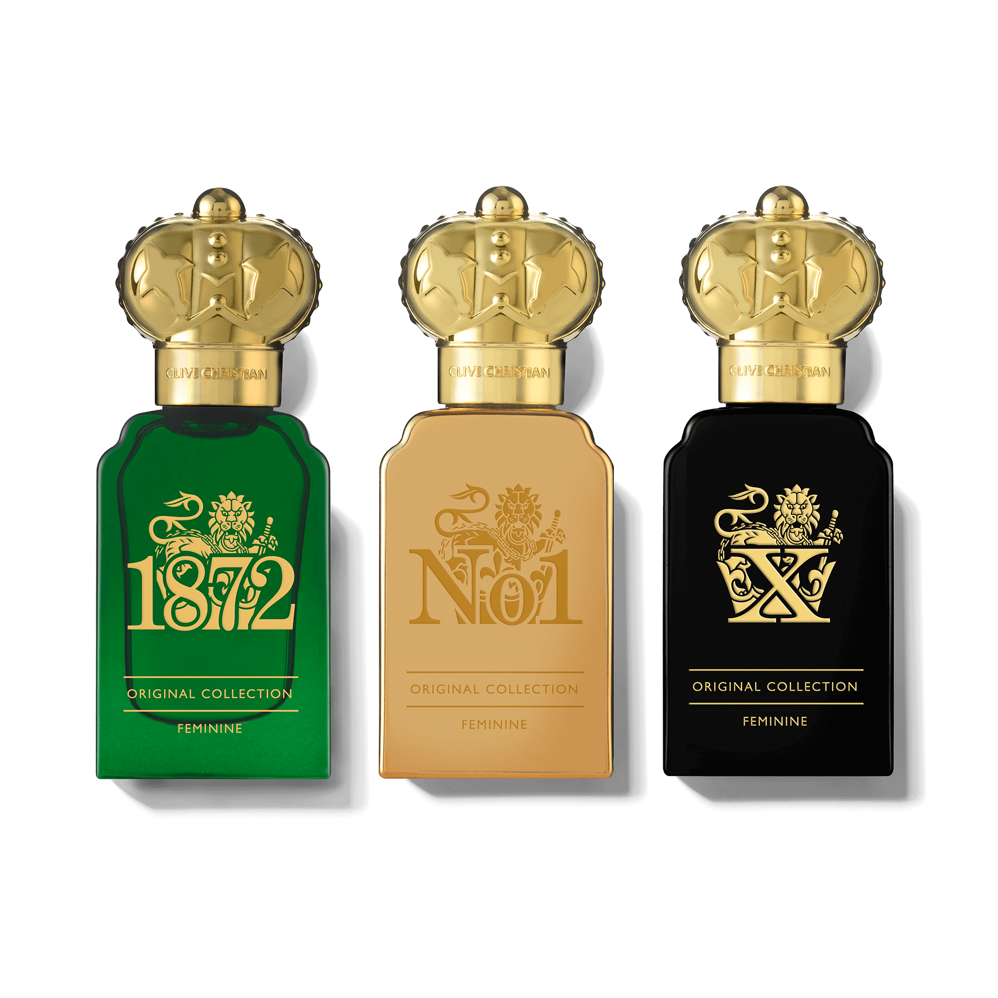 Clive Christian Original Collection Feminine Traveller Set Perfume 3 X 10ml bottle