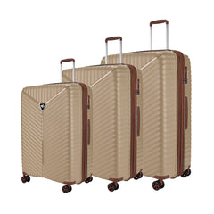 Sonada Turin Suitcases Set of 3 + Beauty Case