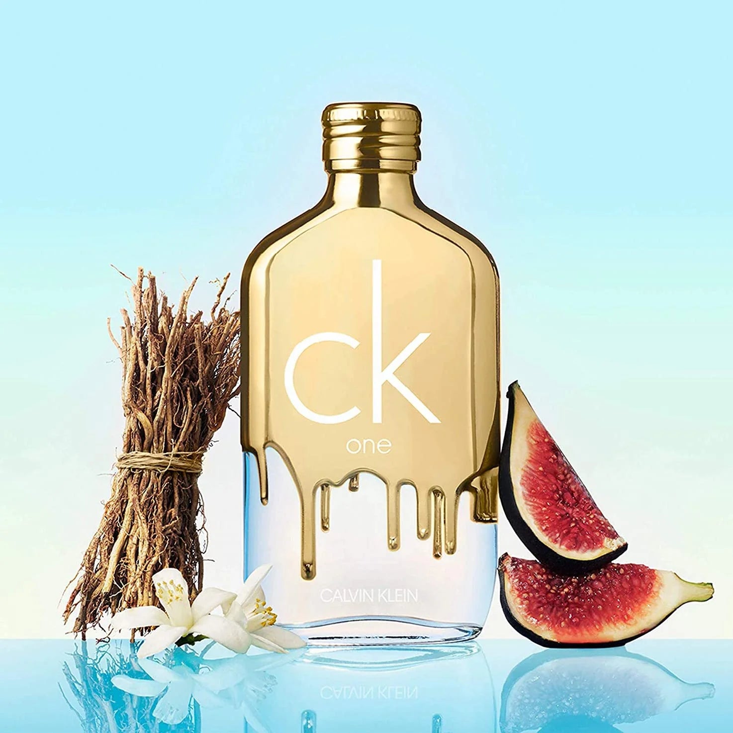 CALVIN KLEIN CK ONE GOLD UNISEX EDT 100ML Secondary image