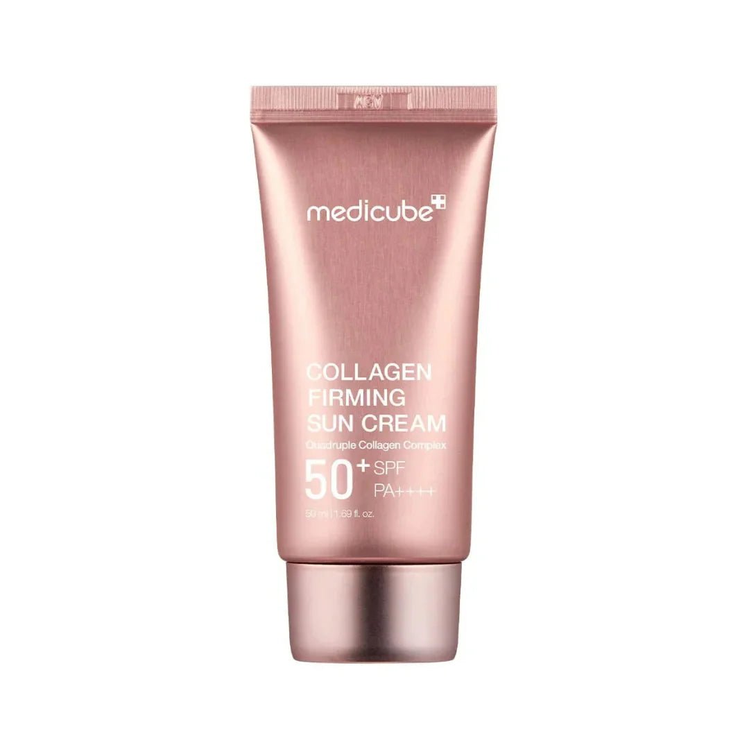 MEDICUBE COLLAGEN FIRMING SUNSCREEN SPF50+ 50ML - Al Himyan Perfumes | عطور هميان | Oud & Luxury Fragrances - Medicube